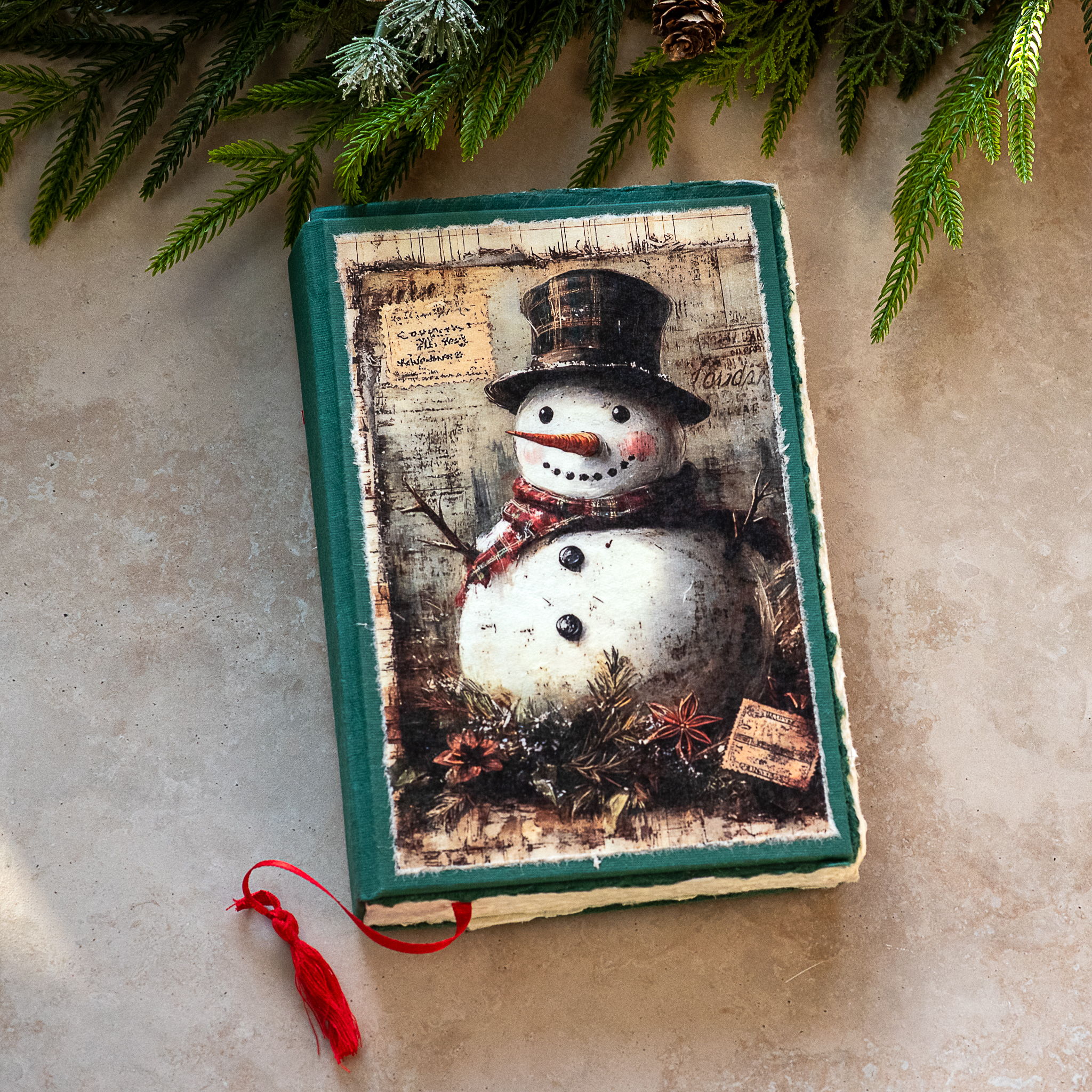 *Inner* 9" Frosty Snowman Journal