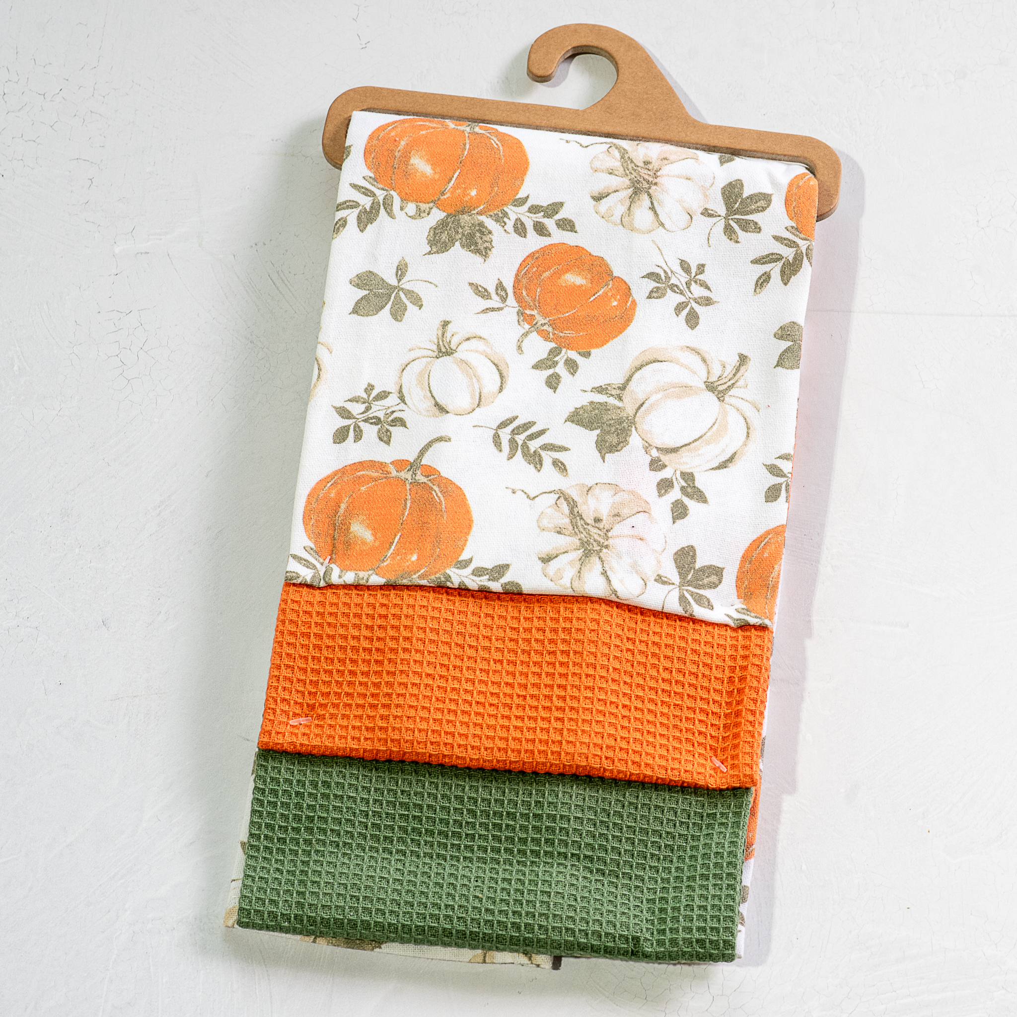 *Inner* 3 Pc Fall Pumpkin Towel Set
