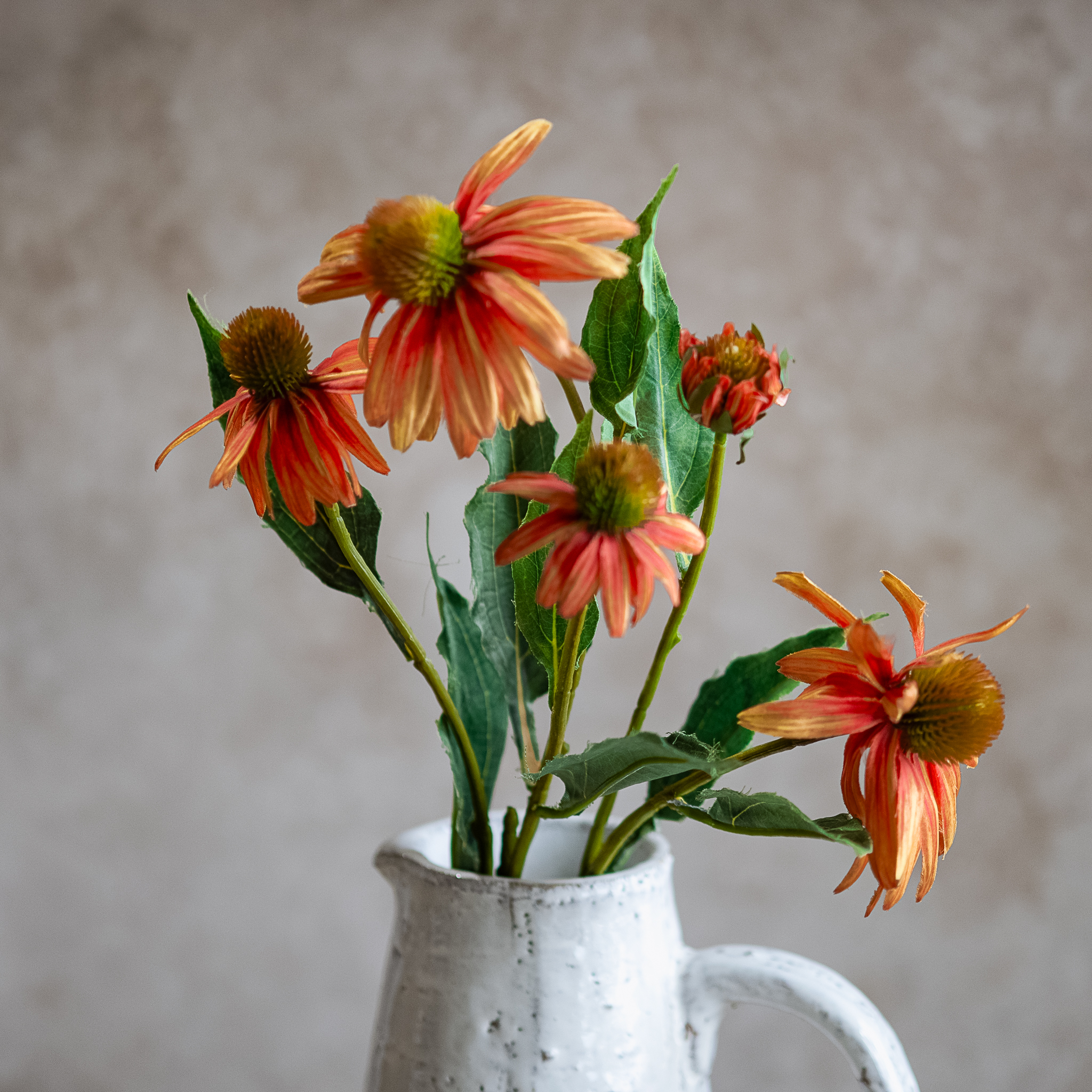 *Inner* 27" Orange Echinacea Bunch