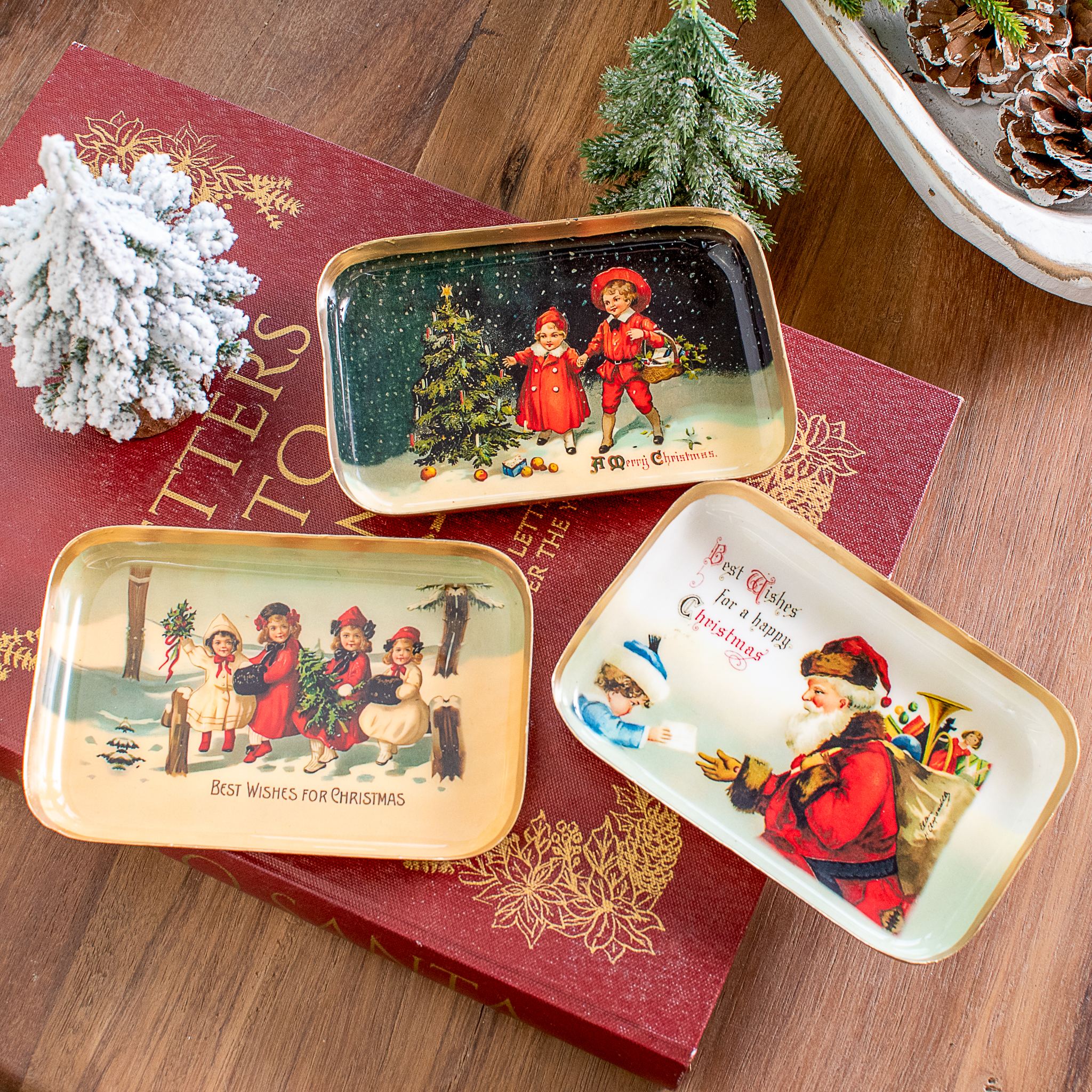 *Inner* 3 Asst. 6" Holiday Scene Magnets