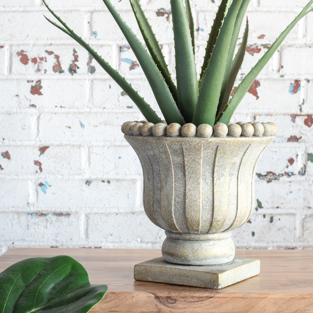 9" Decorative Pot Urn
