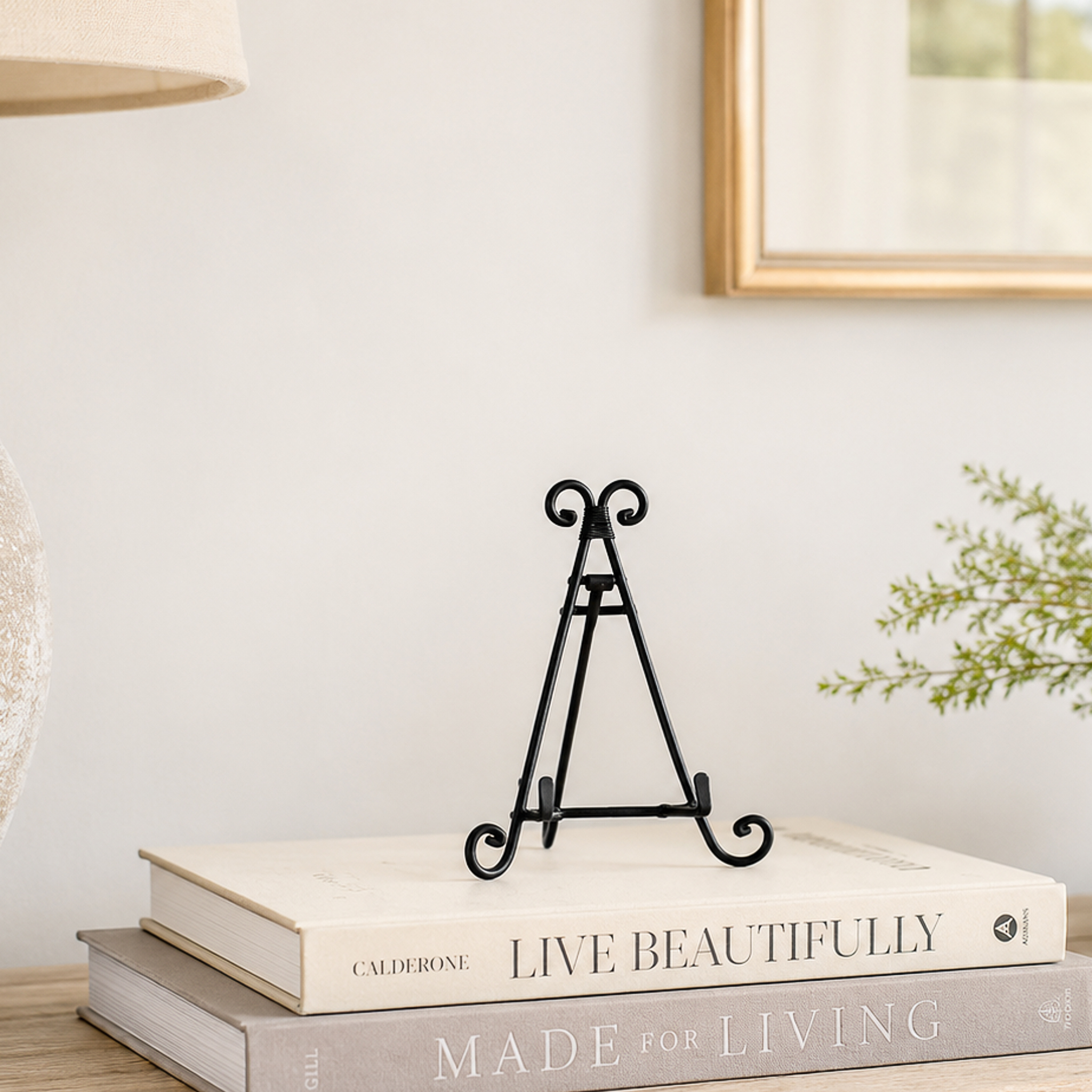*Inner* 7" Black Triangle Back Easel