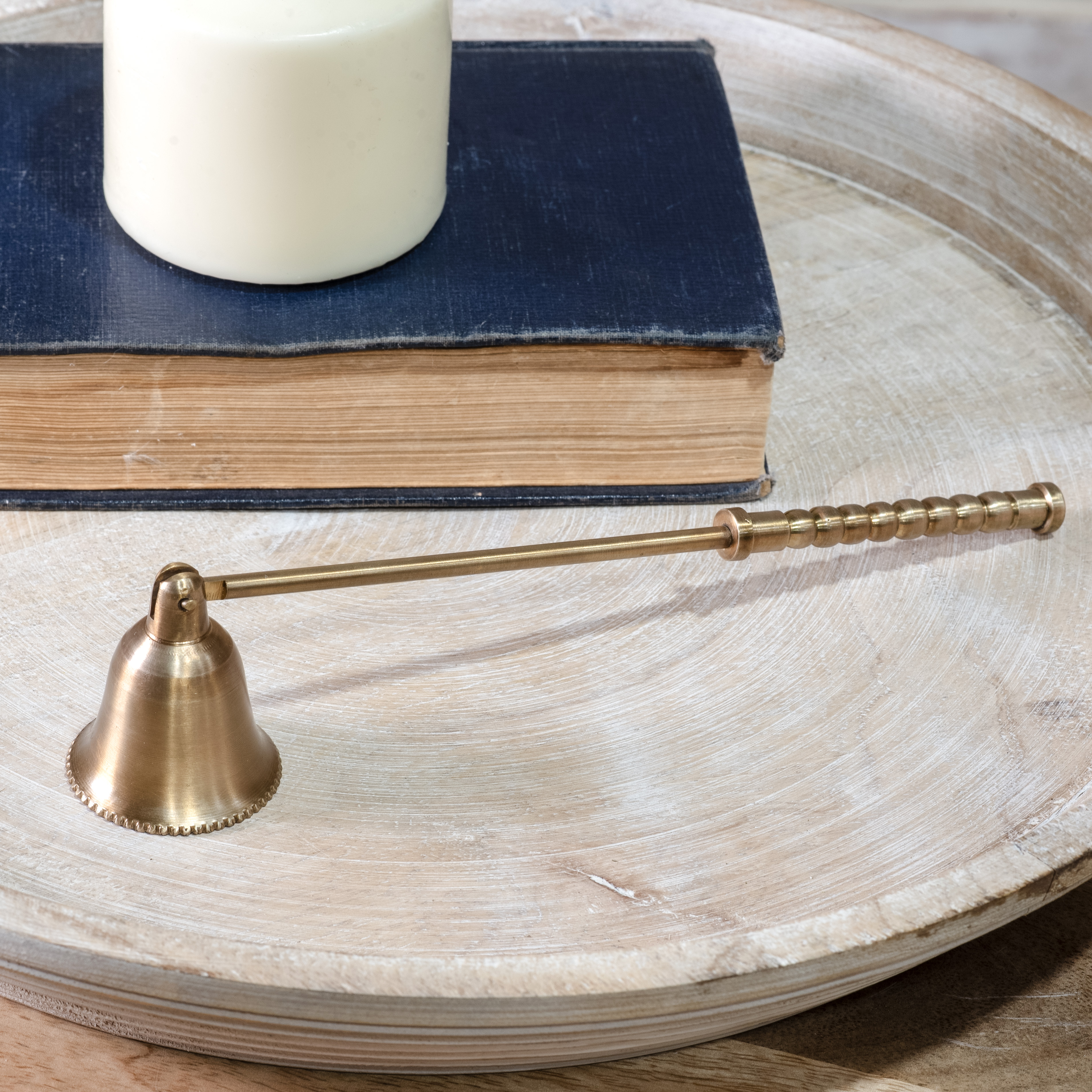 *Inner* 8.5" Brass Candle Snuffer