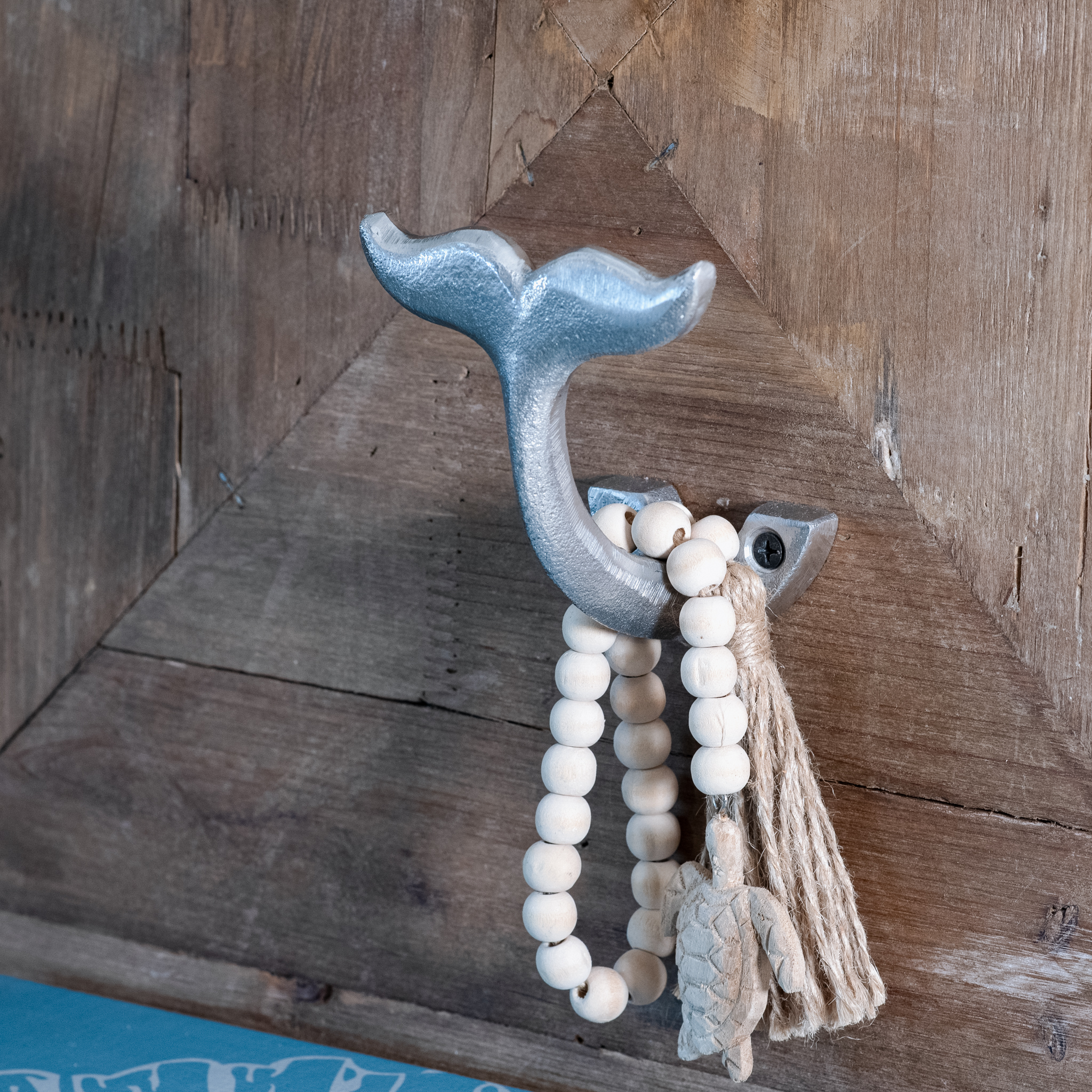 *Inner* 4" Alum. Whale Wall Hook