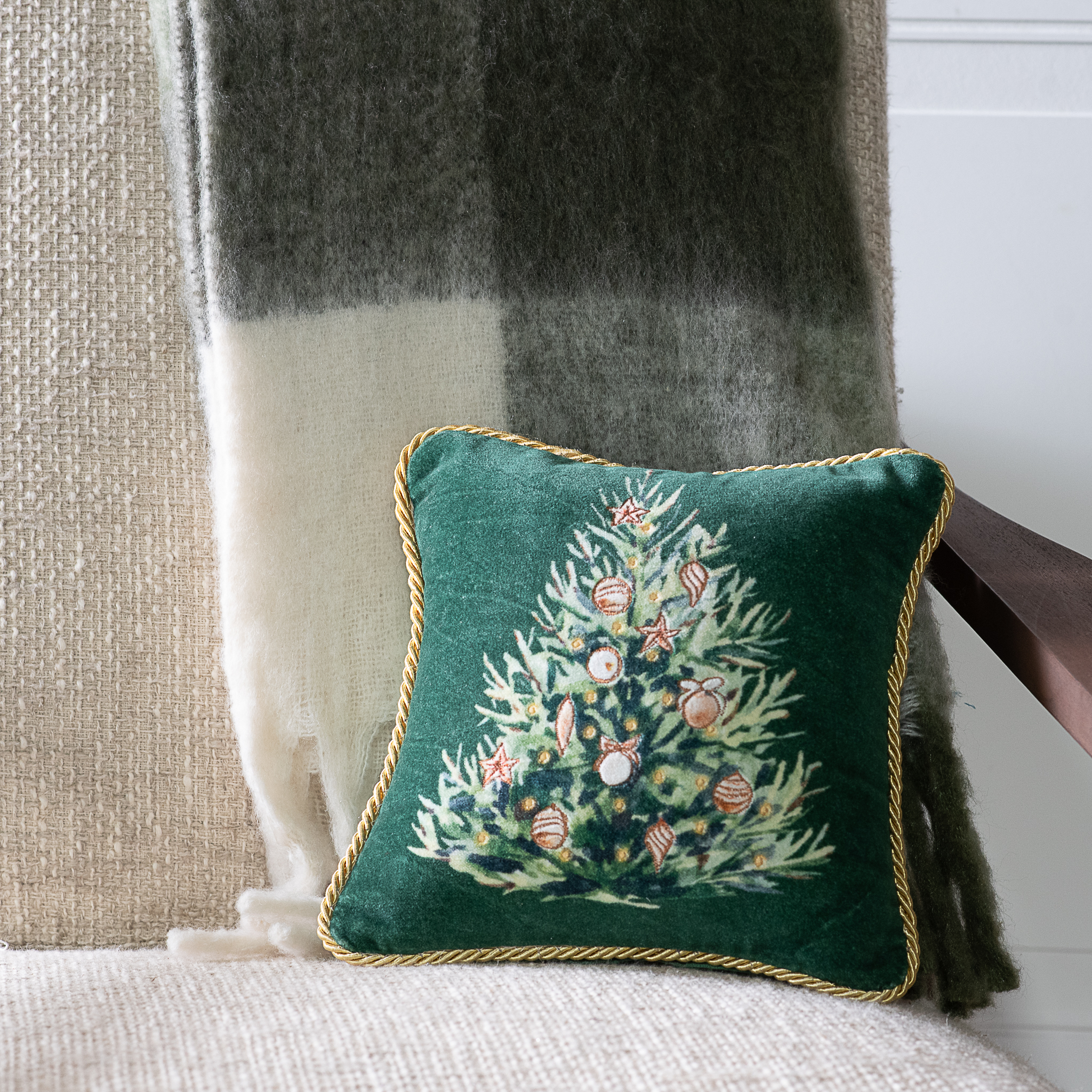 *Inner* 10 X 10 Christmas Tree Pillow