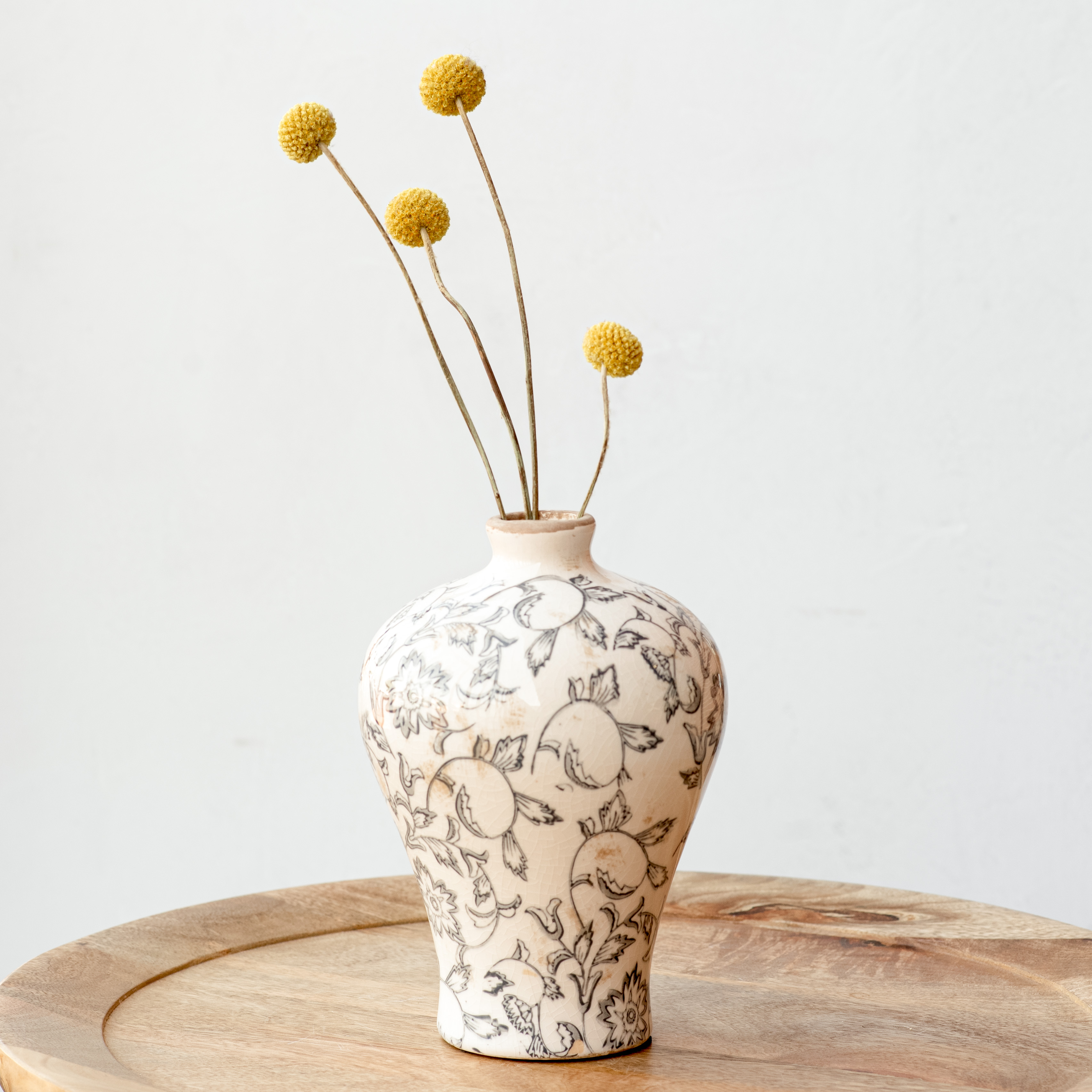 *Inner* 7.7" Heirloom Plum Vase