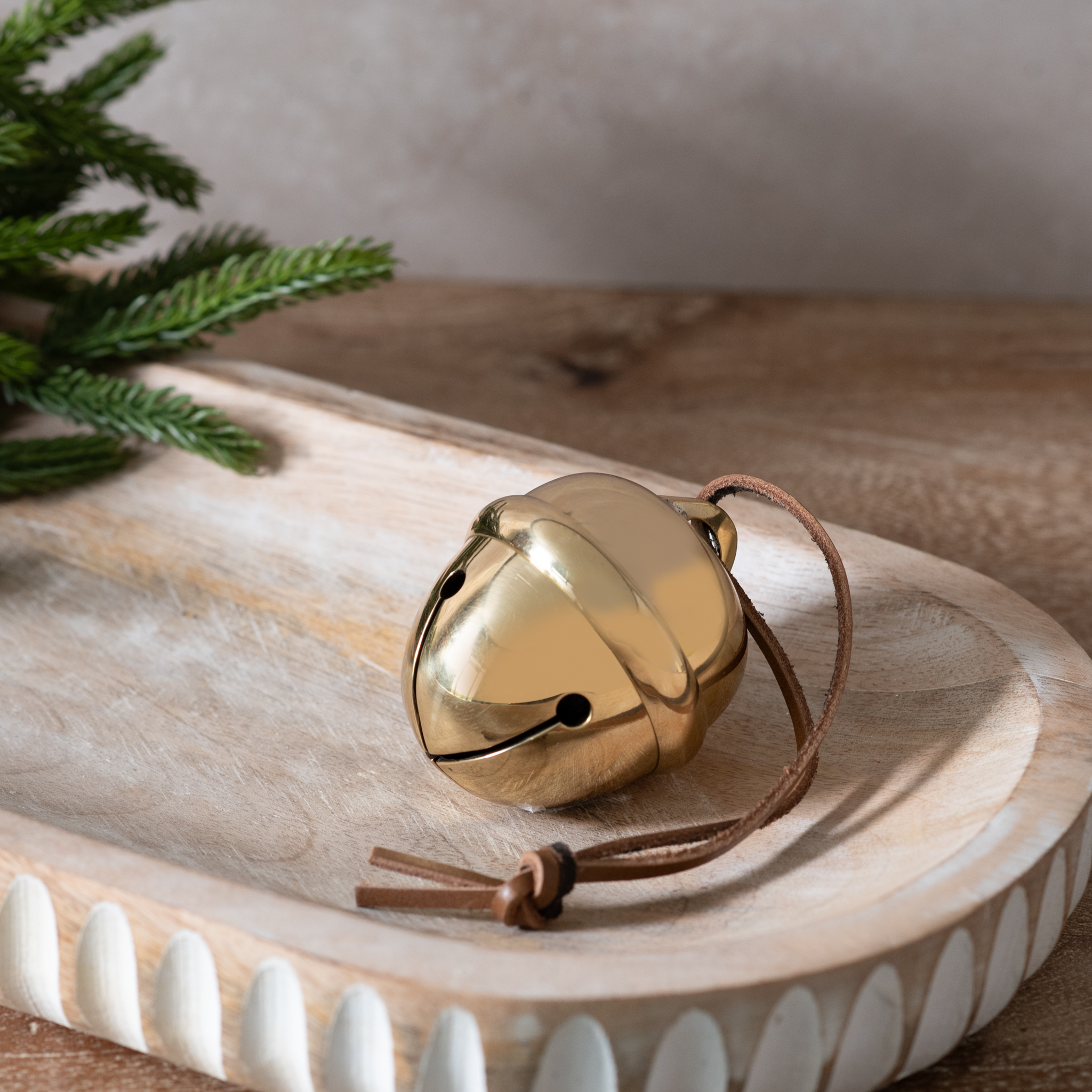 *Inner* 2.35" Gold Sleigh Bell