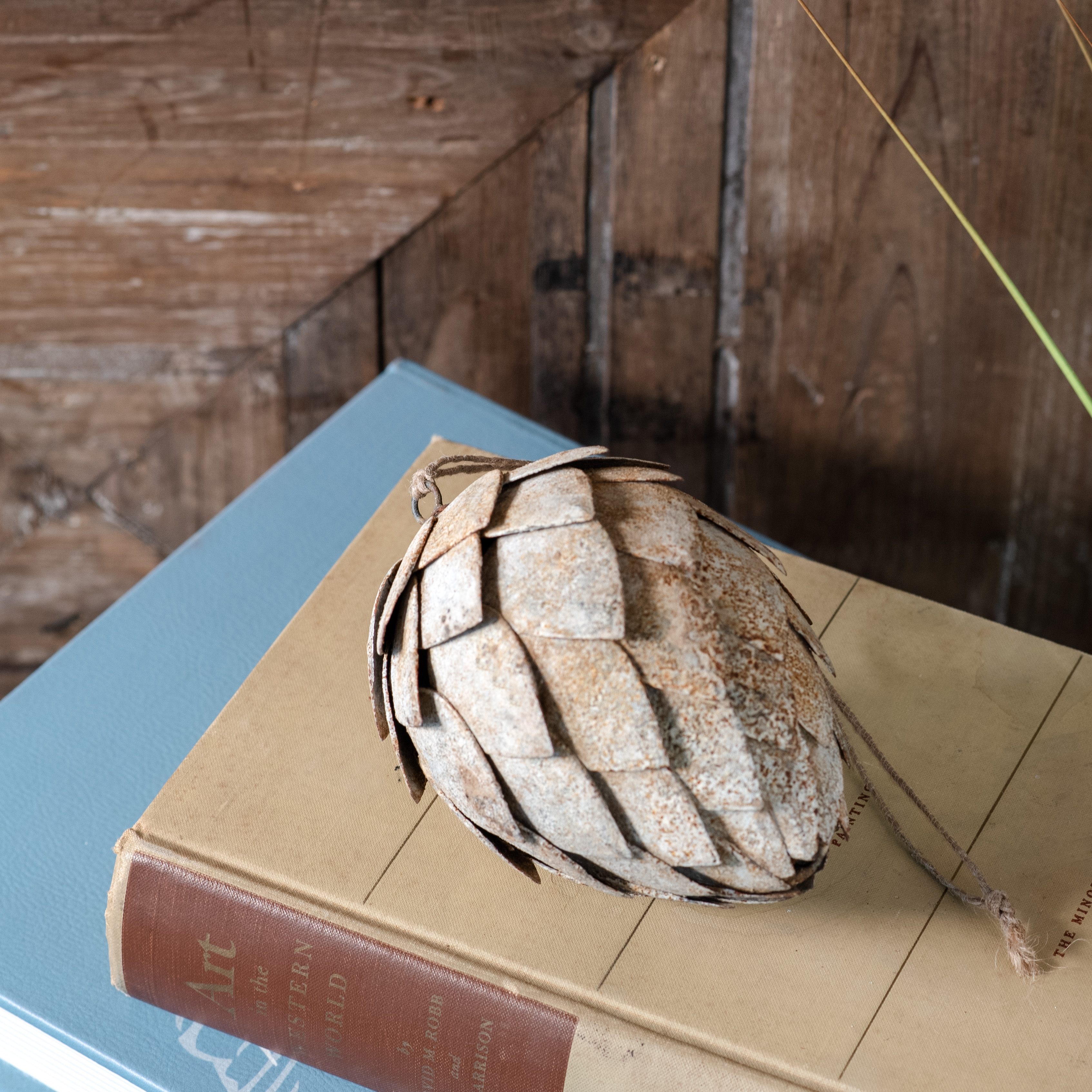 *Inner* Rustic Tin Artichoke Decor