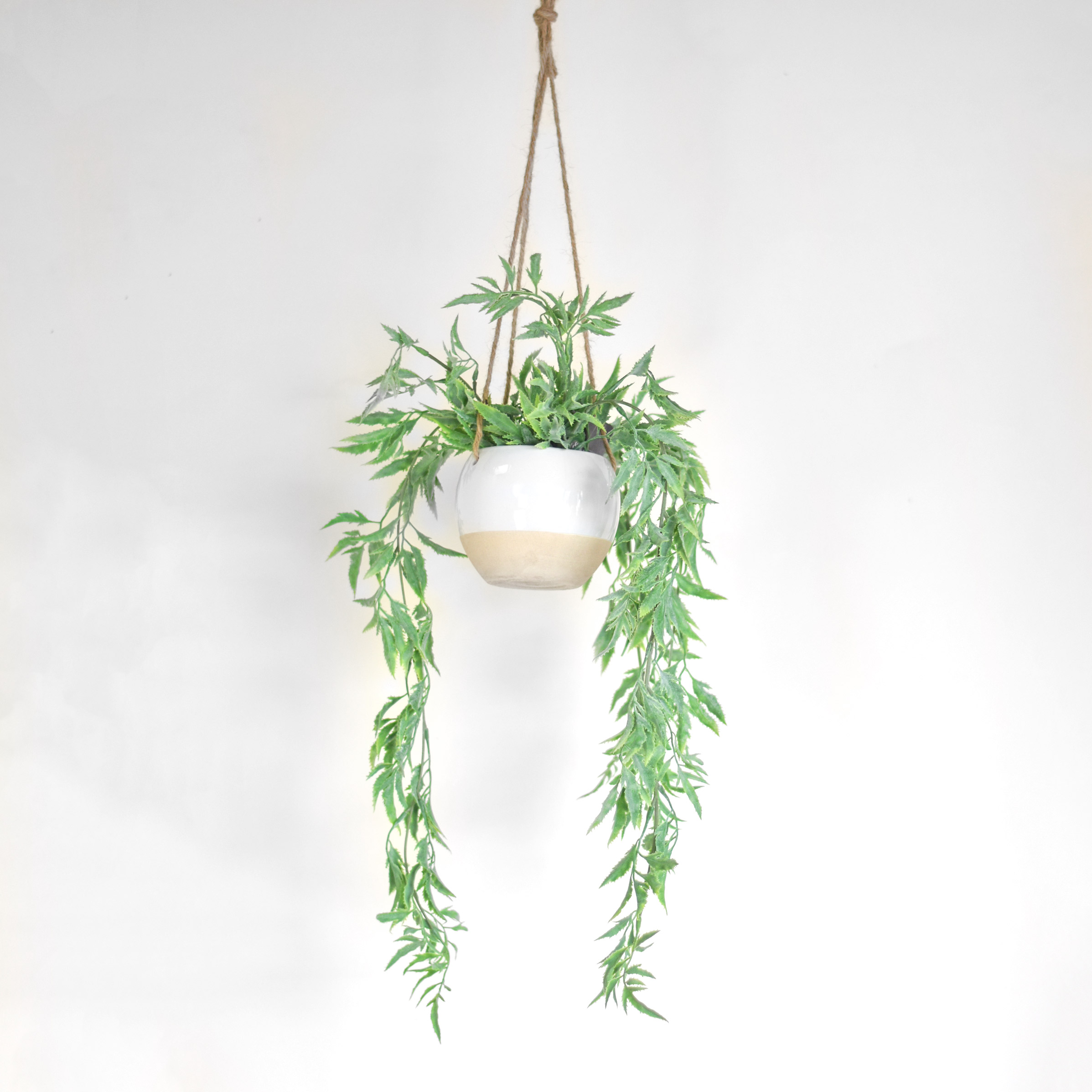 *Inner* 28" Ivy In Cement Pot