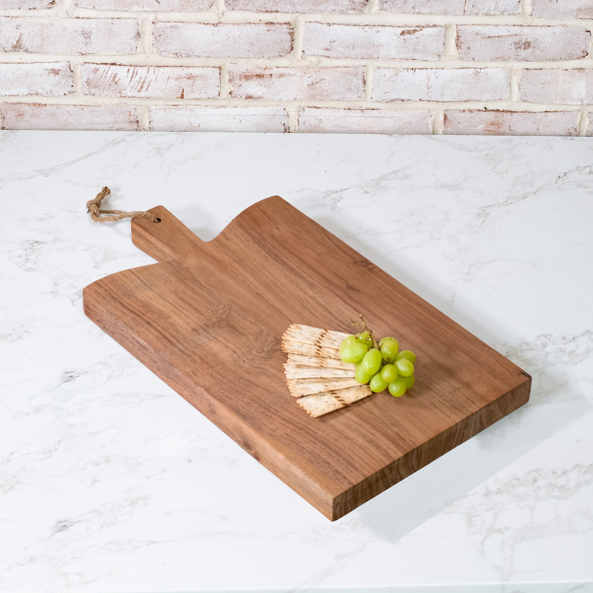 21.25" Chunky V Wood Cutting Board