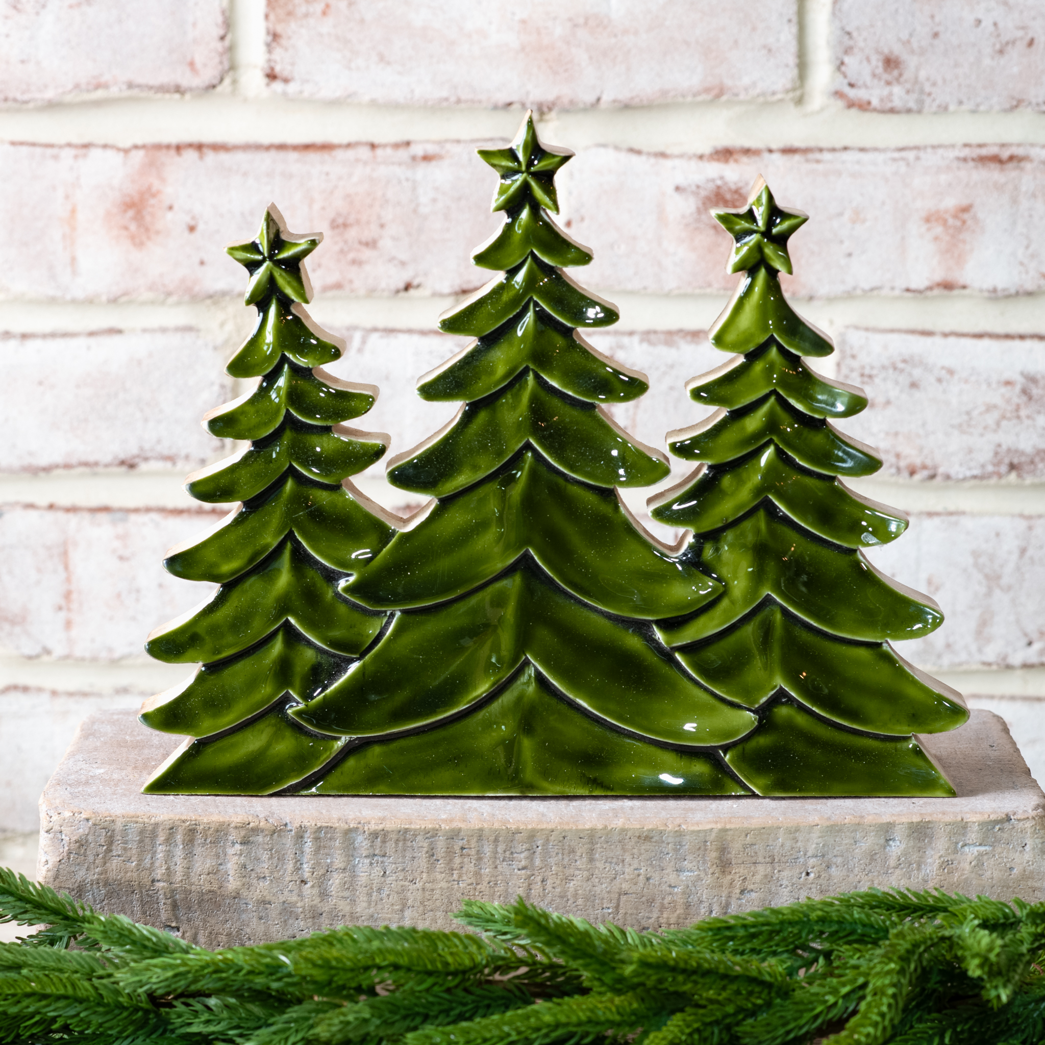 *Inner* 10"H Wood Startop Trees