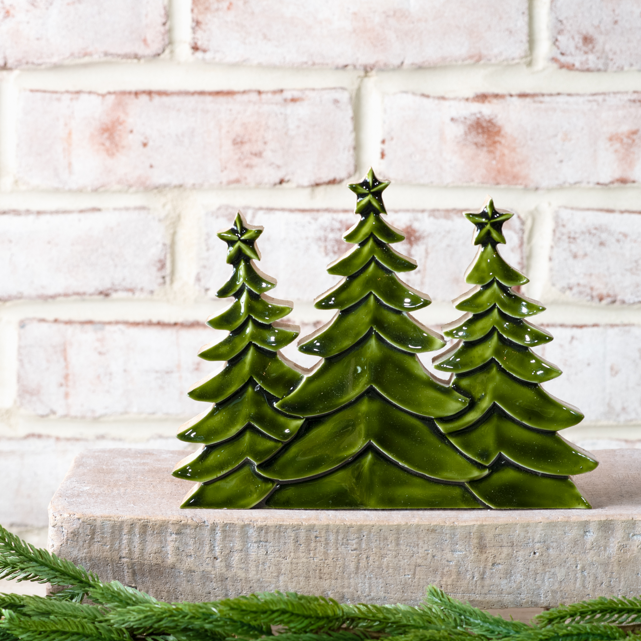 *Inner* 6.25"H Wood Startop Trees