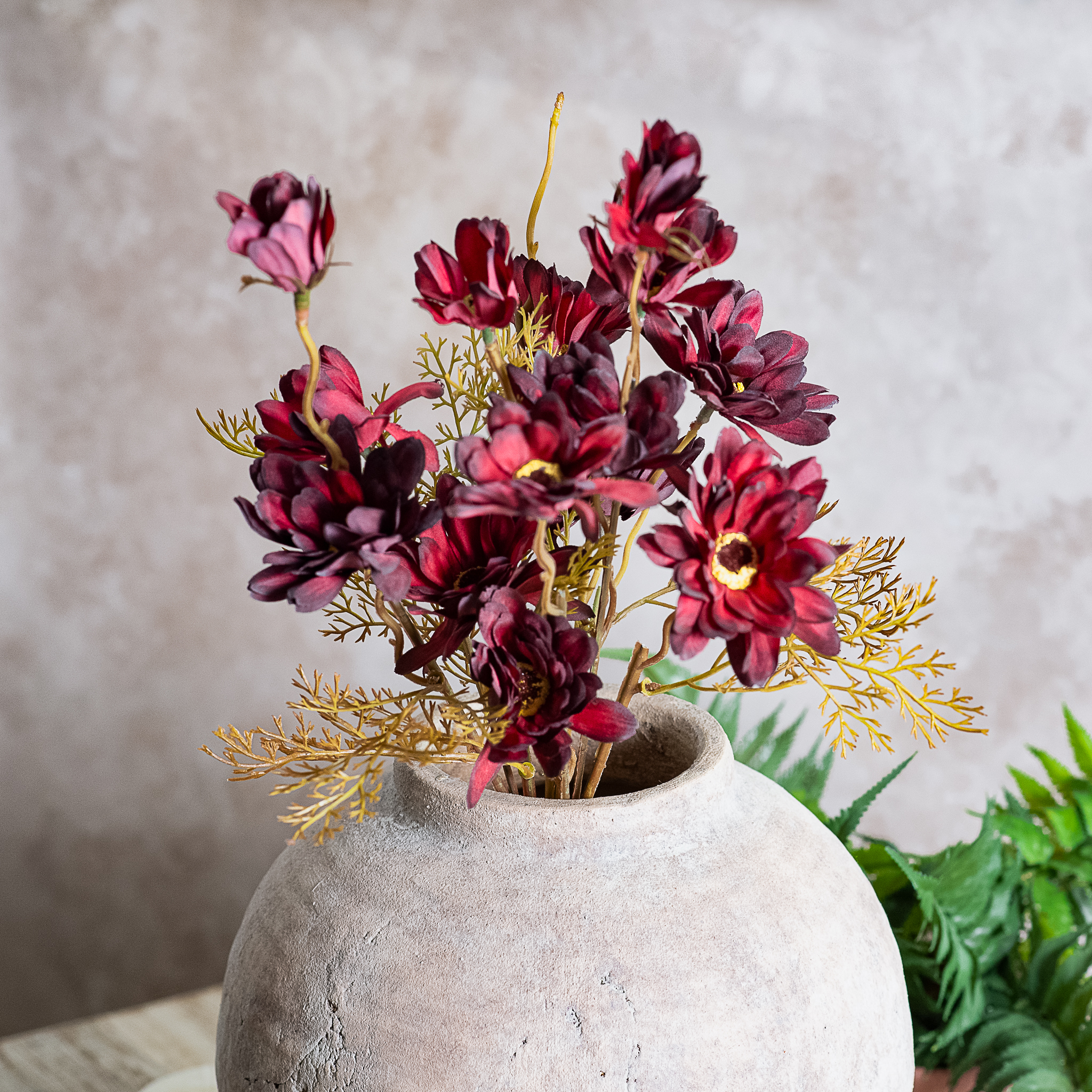 *Inner* 20" Mini Zinnia Spray