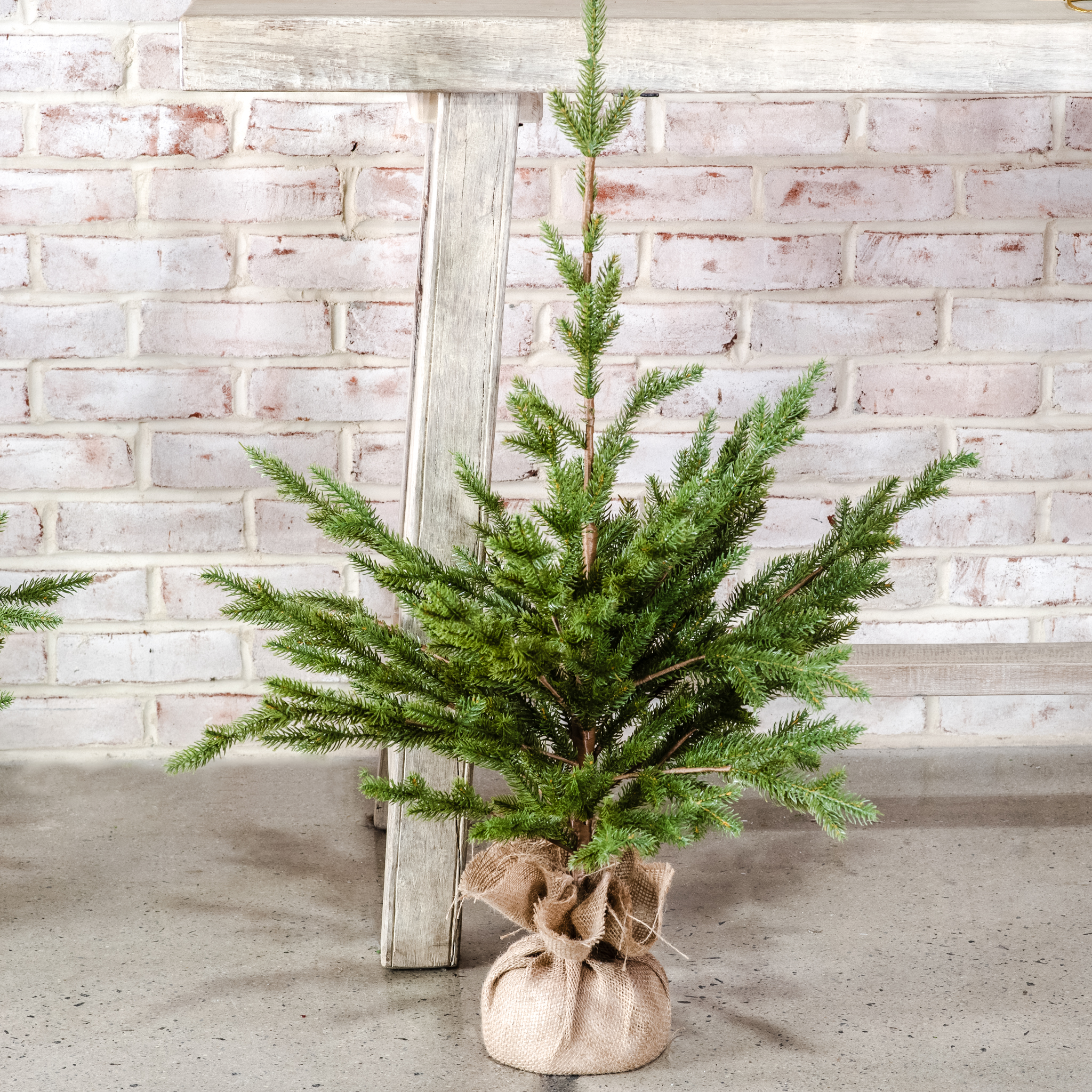 36" Tree With Jute Base