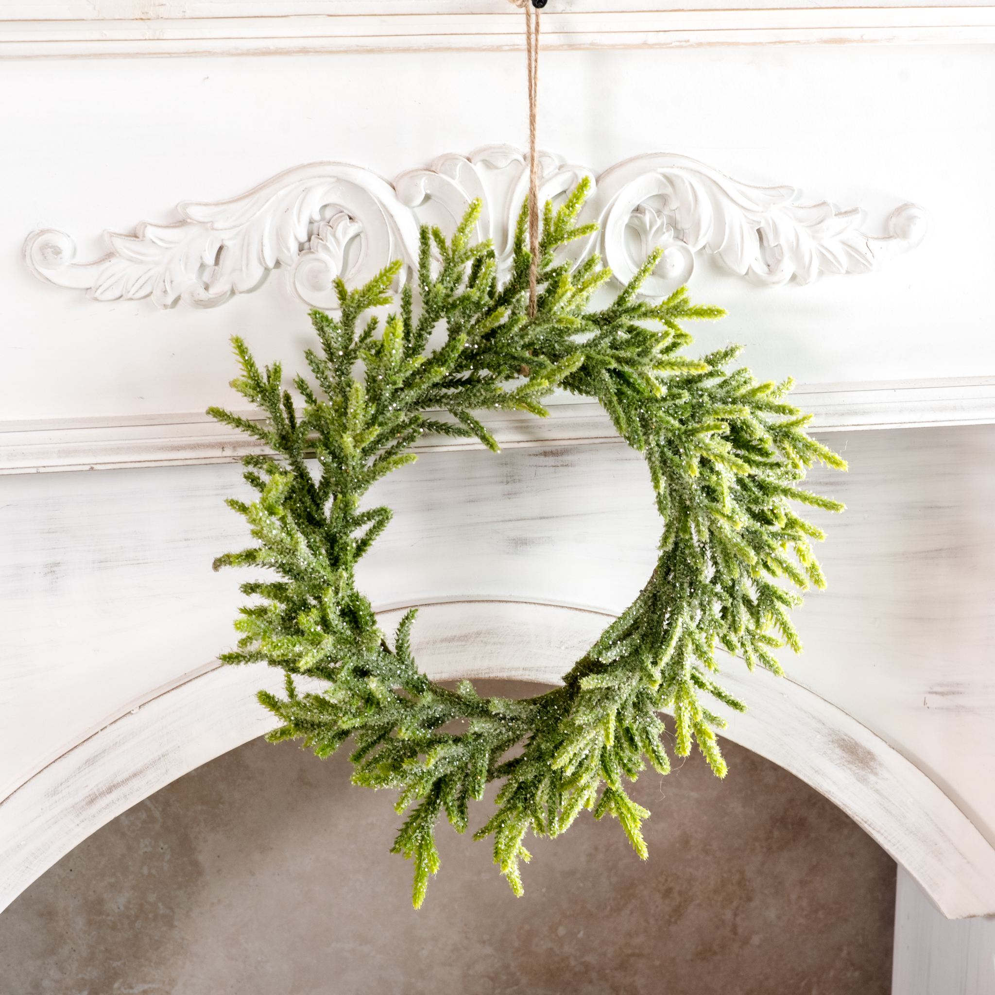 12" Evergreen Wreath