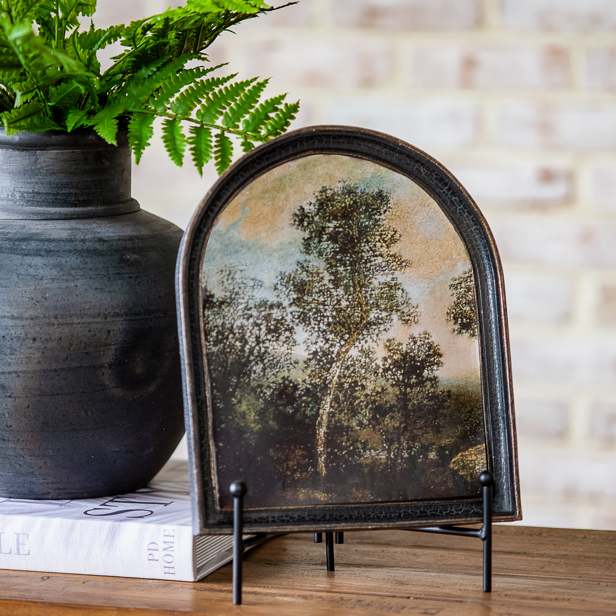 *Inner* 8 X 10 Black Arch Landscape Frame