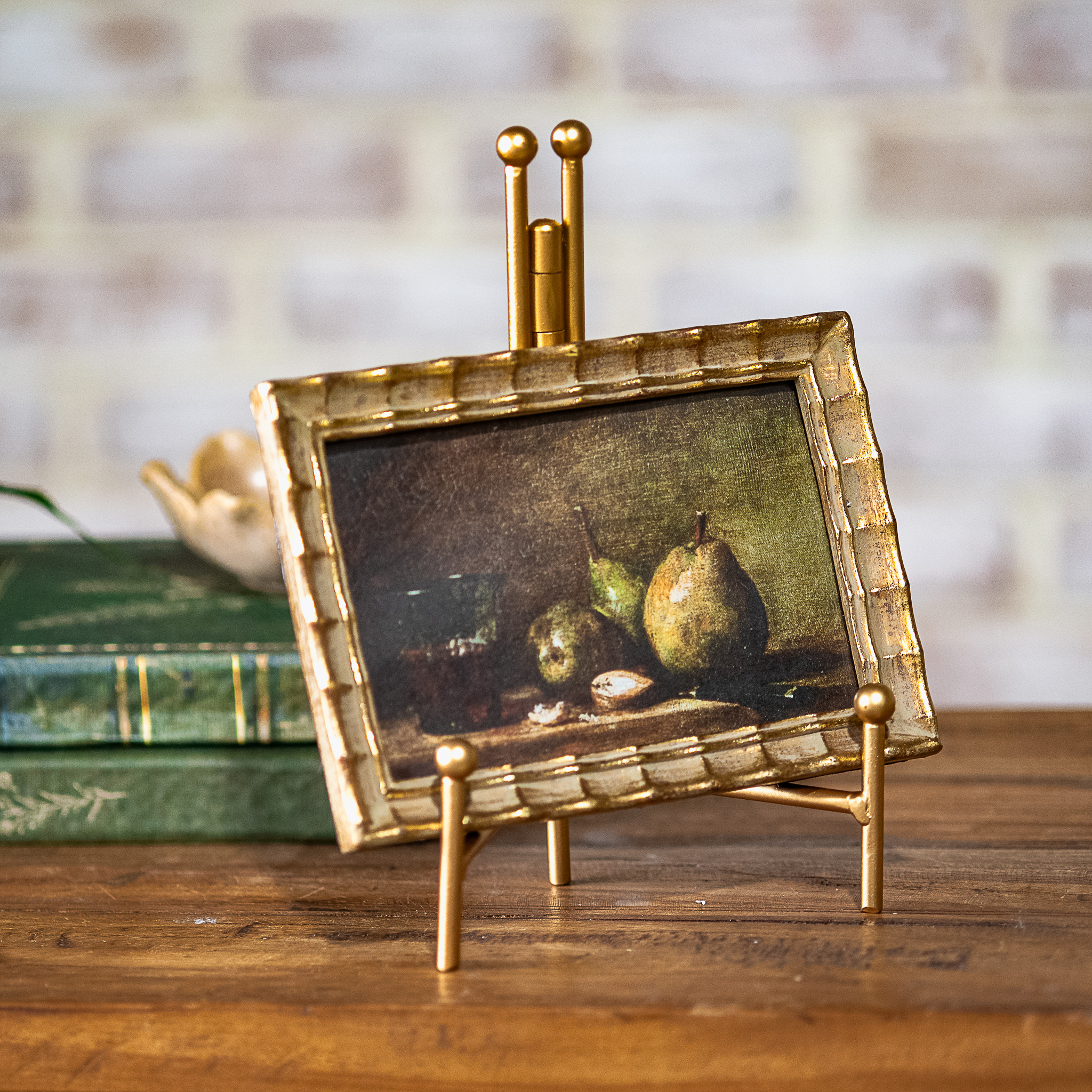 *Inner* 4 X 6 Ant Gold Scallop Edge Frame