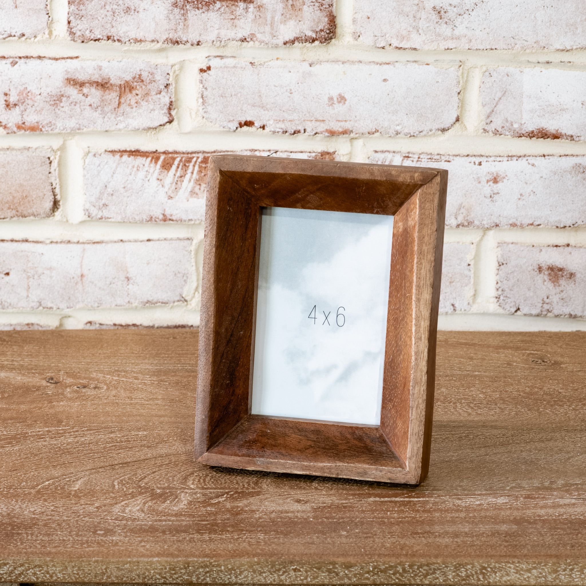 4 X 6 Nat. Wood Photo Frame