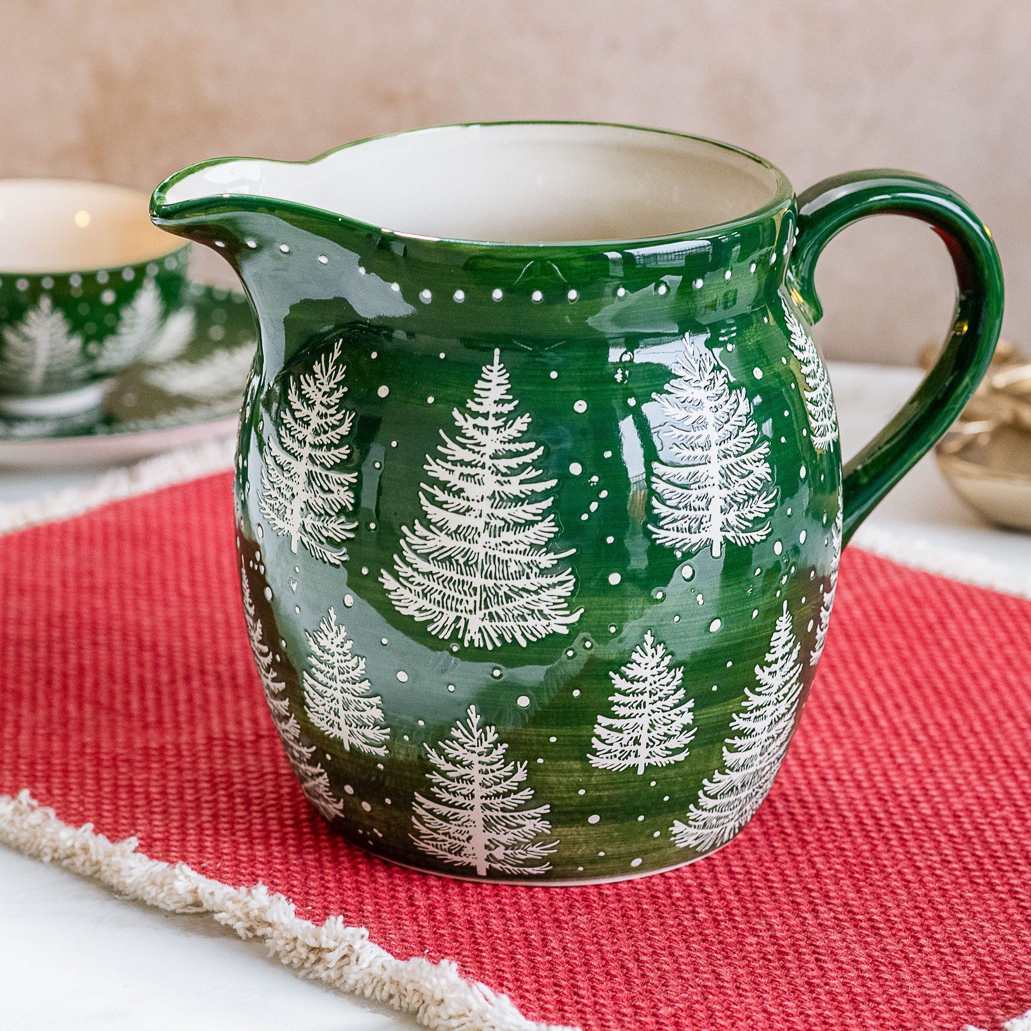 *Inner* 7" Tree Print Pitcher