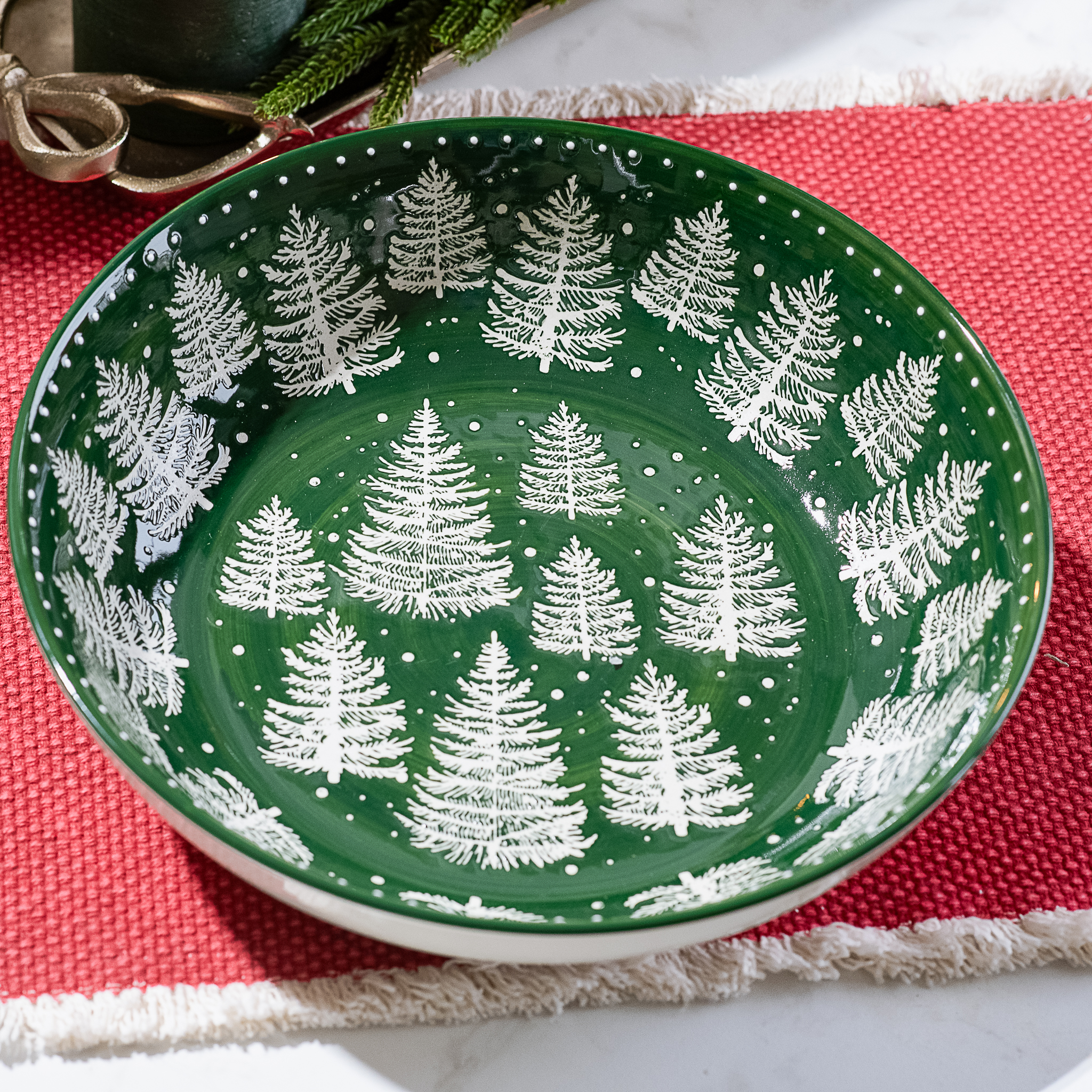 *Inner* 10" Tree Print Bowl