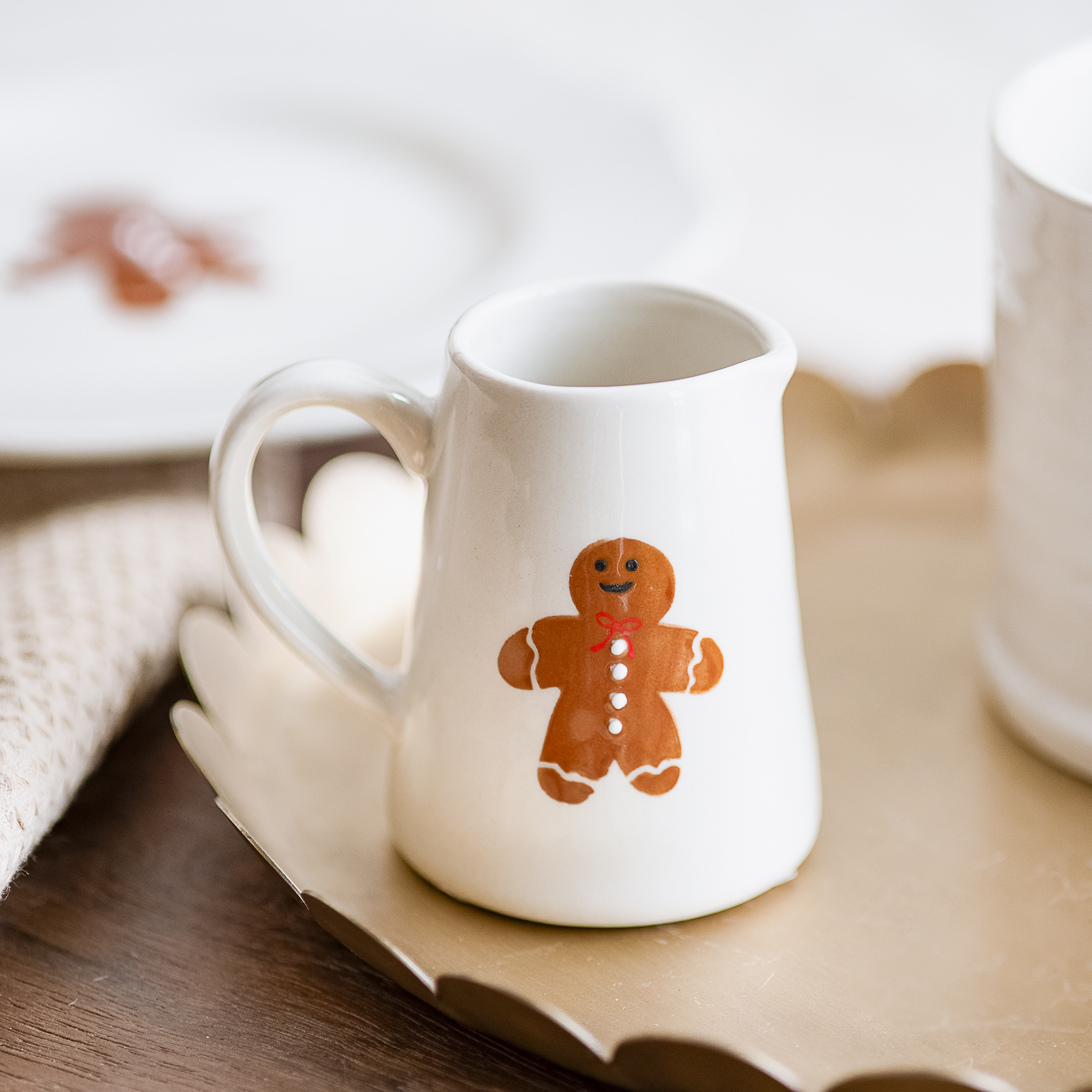 *Inner* 3.3" Gingerbread Mini Pitcher