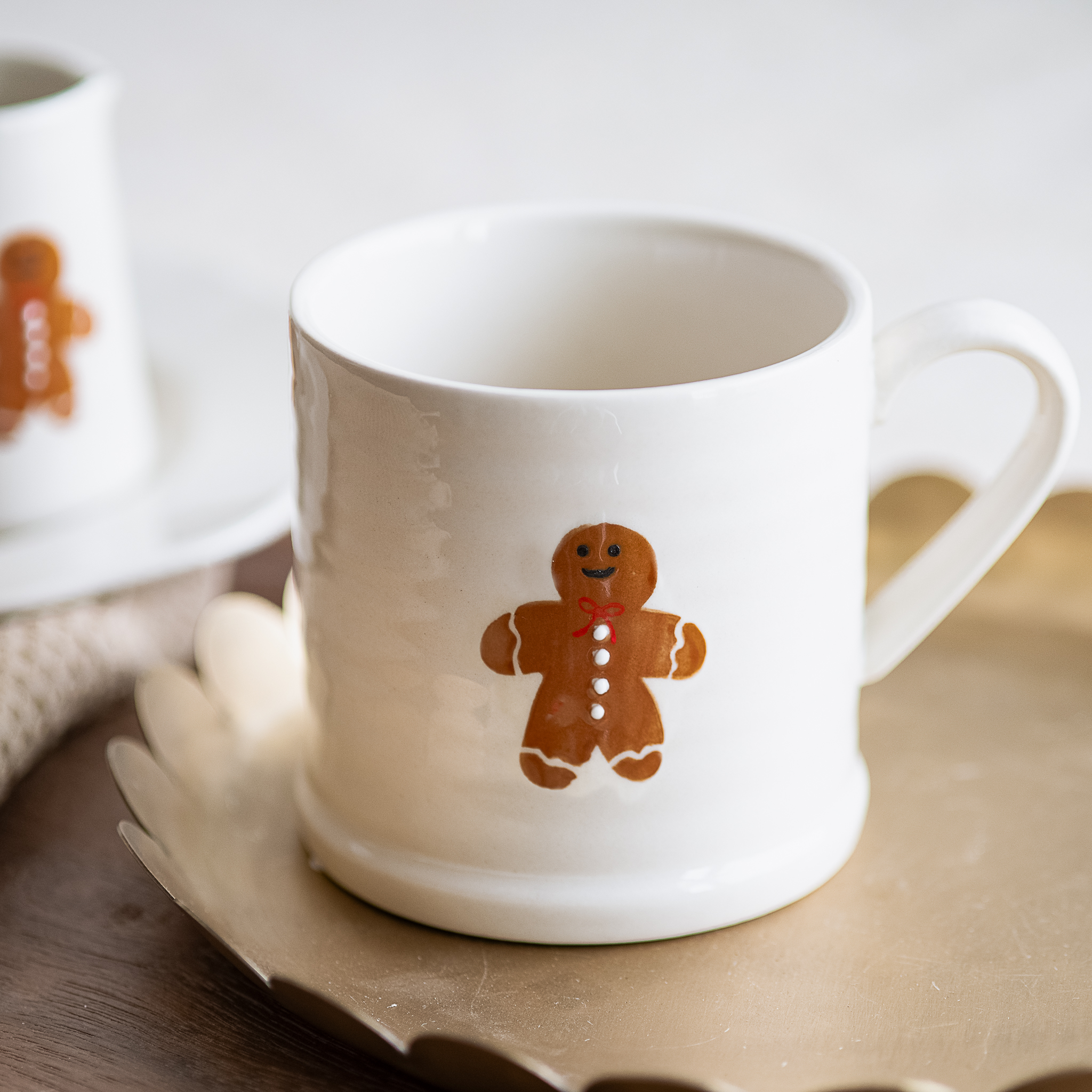 *Inner* 5" Gingerbread Man Mug