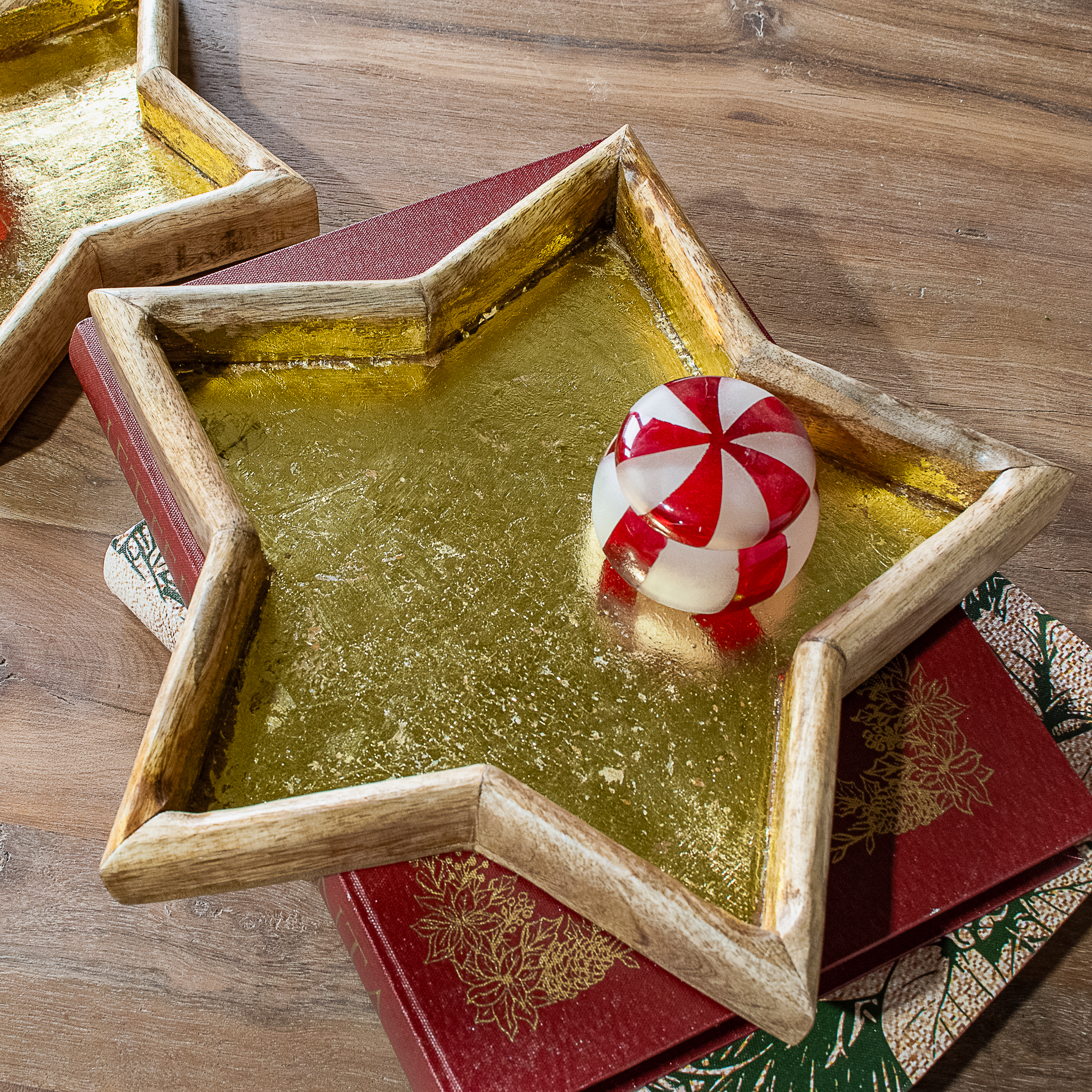 13.7" Deco Star Tray