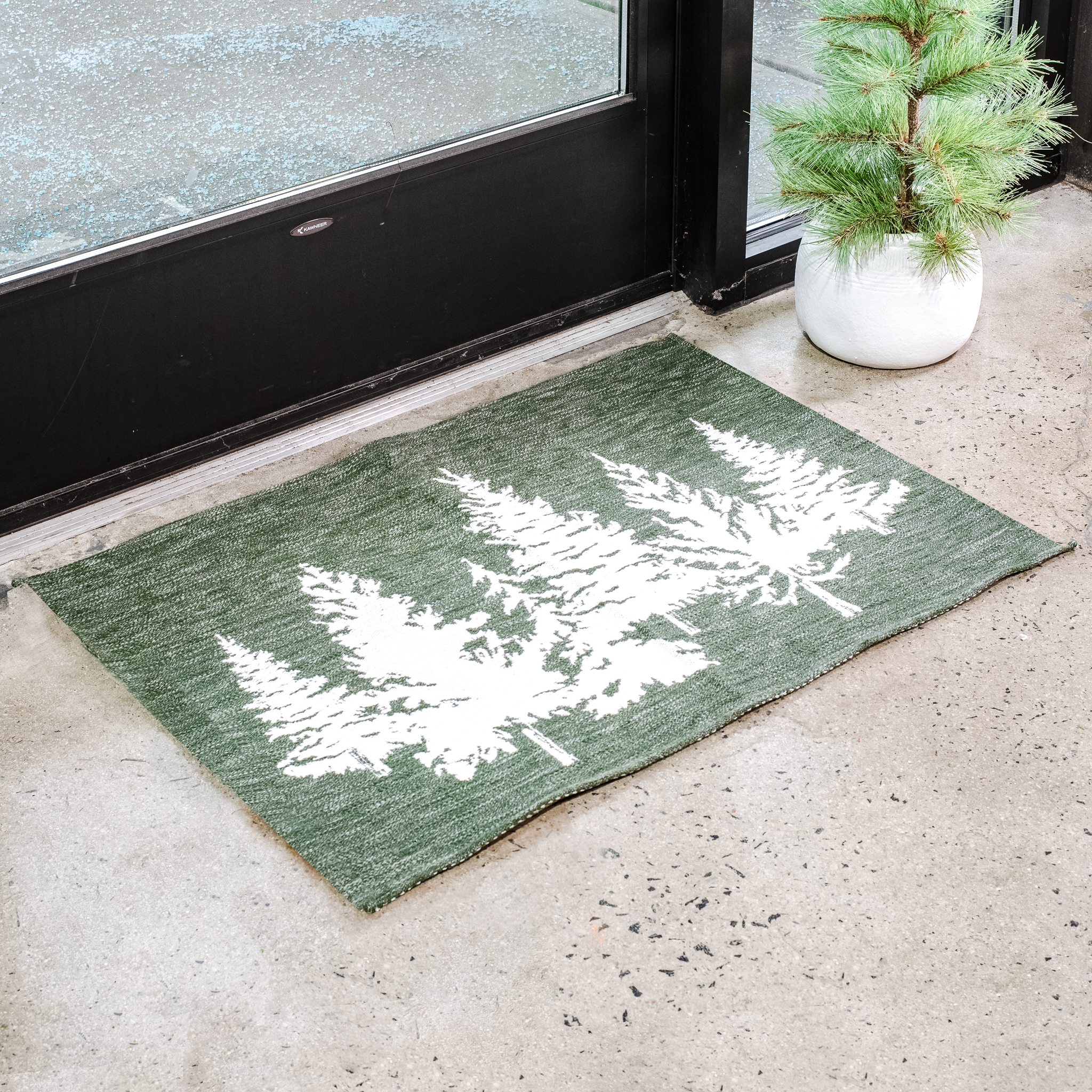 *Inner* 24 X 36 Evergreen Doormat