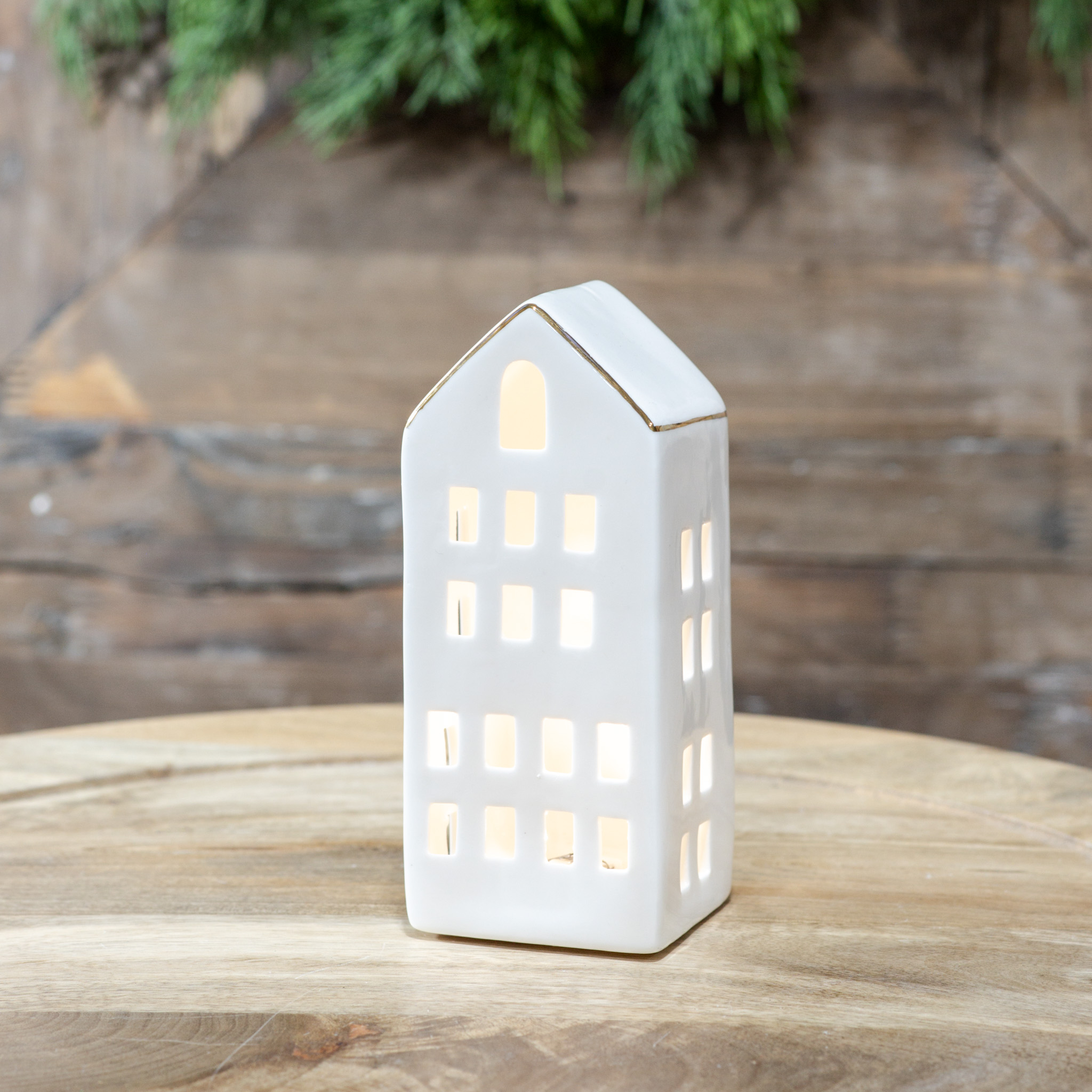 *Inner* Ceramic Light Up City House