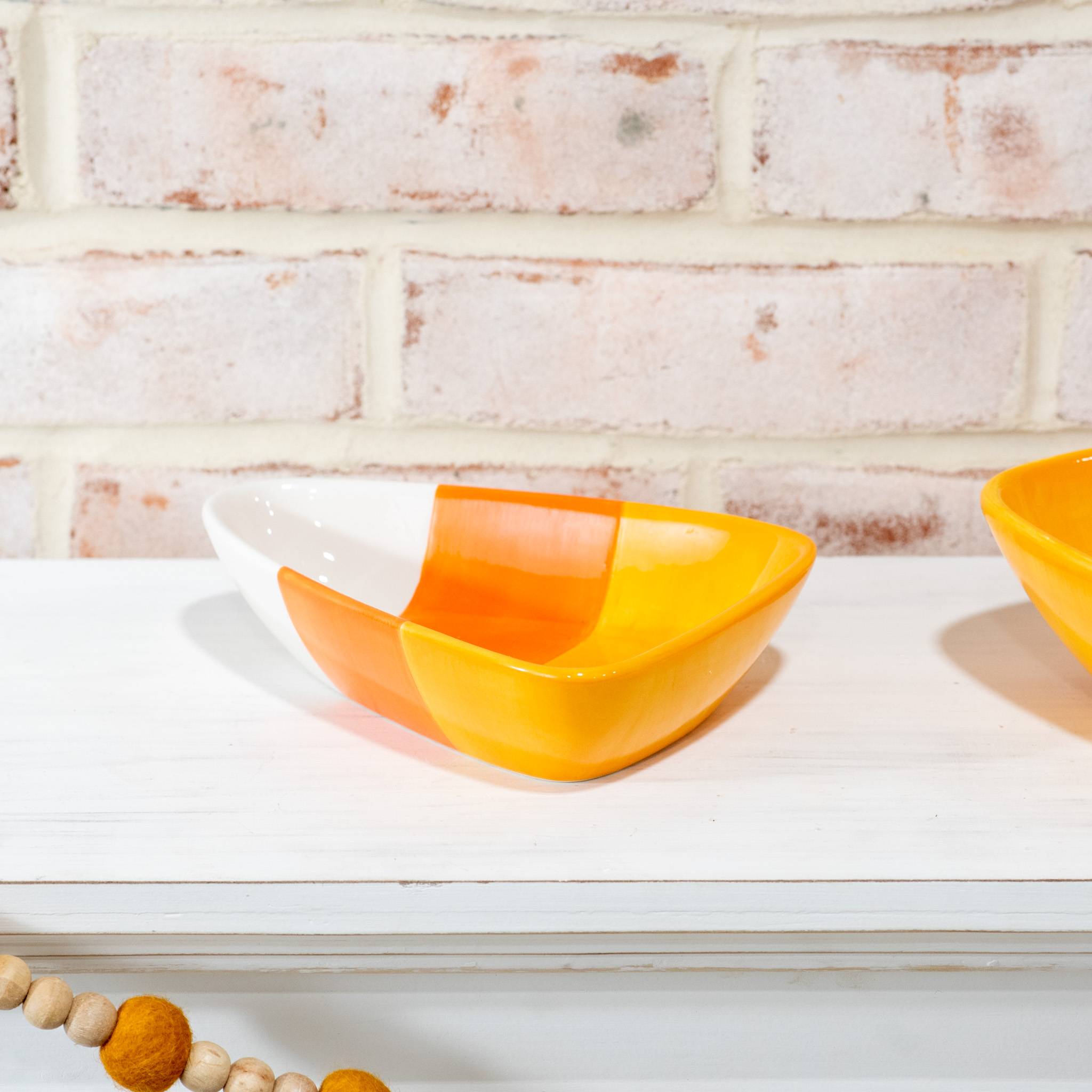 7" Candy Corn Dish