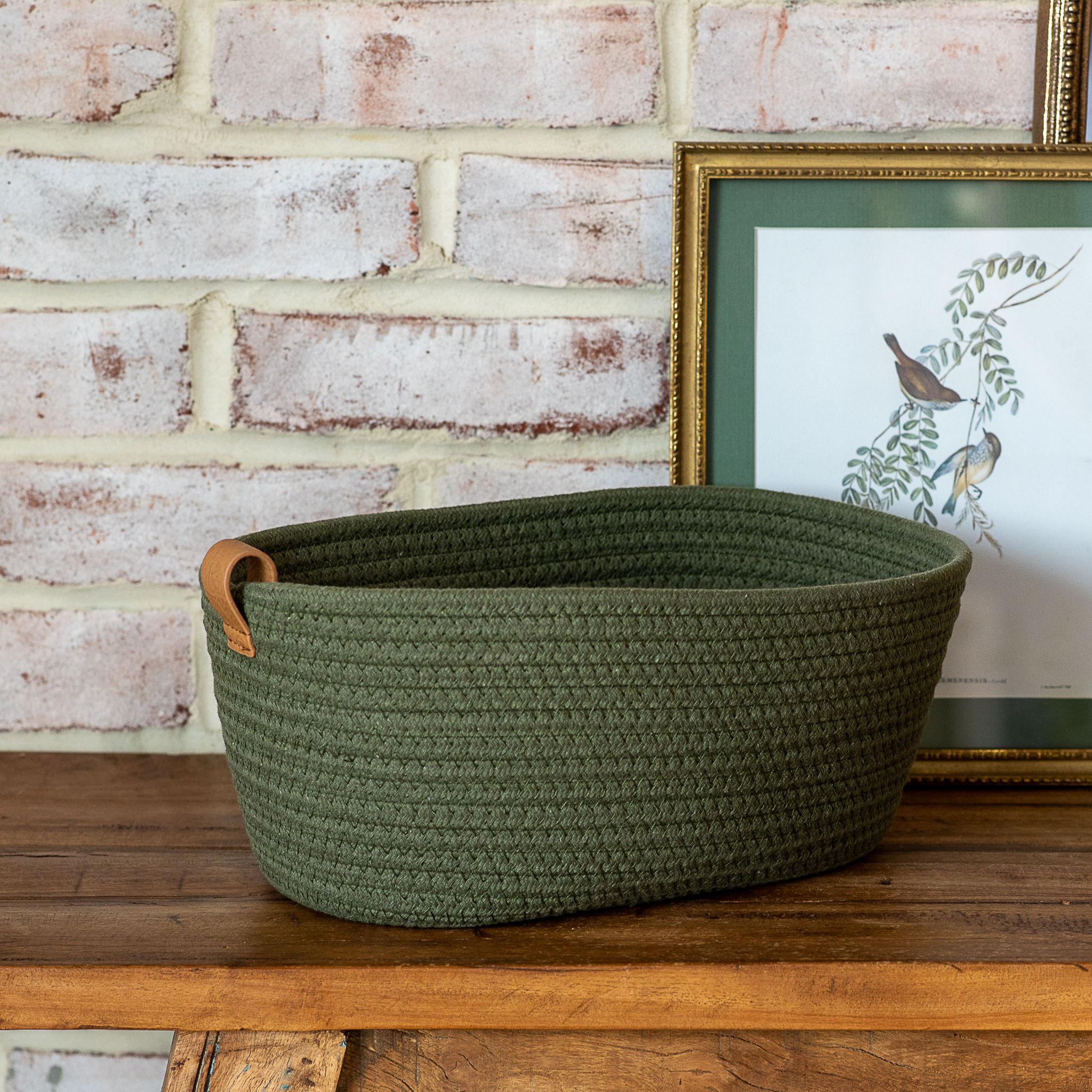 12.5" X 8.5" Large Olive Basket