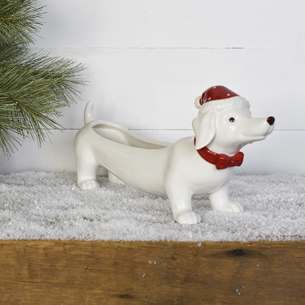 16" Holiday Dog