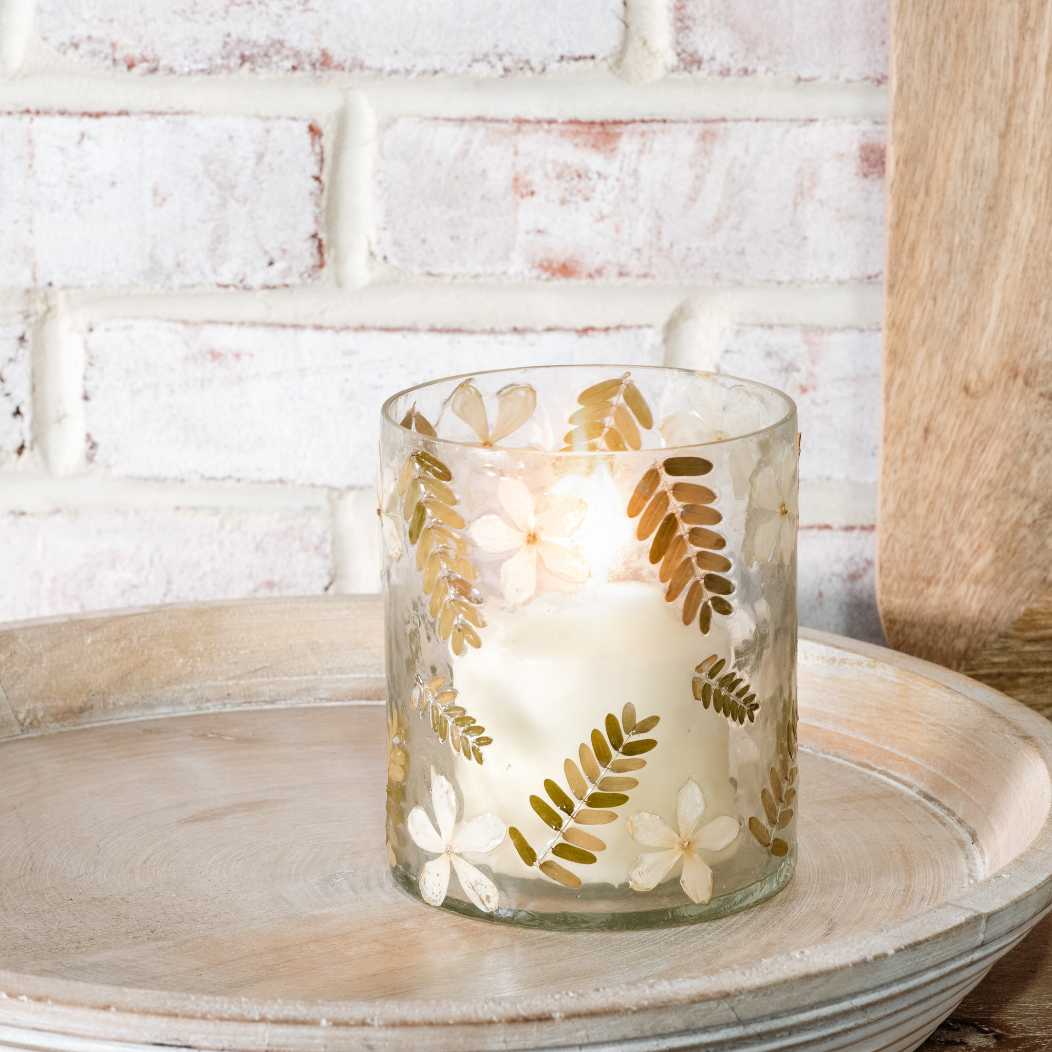 *Inner* 5" Dried Botanical Candle Jar