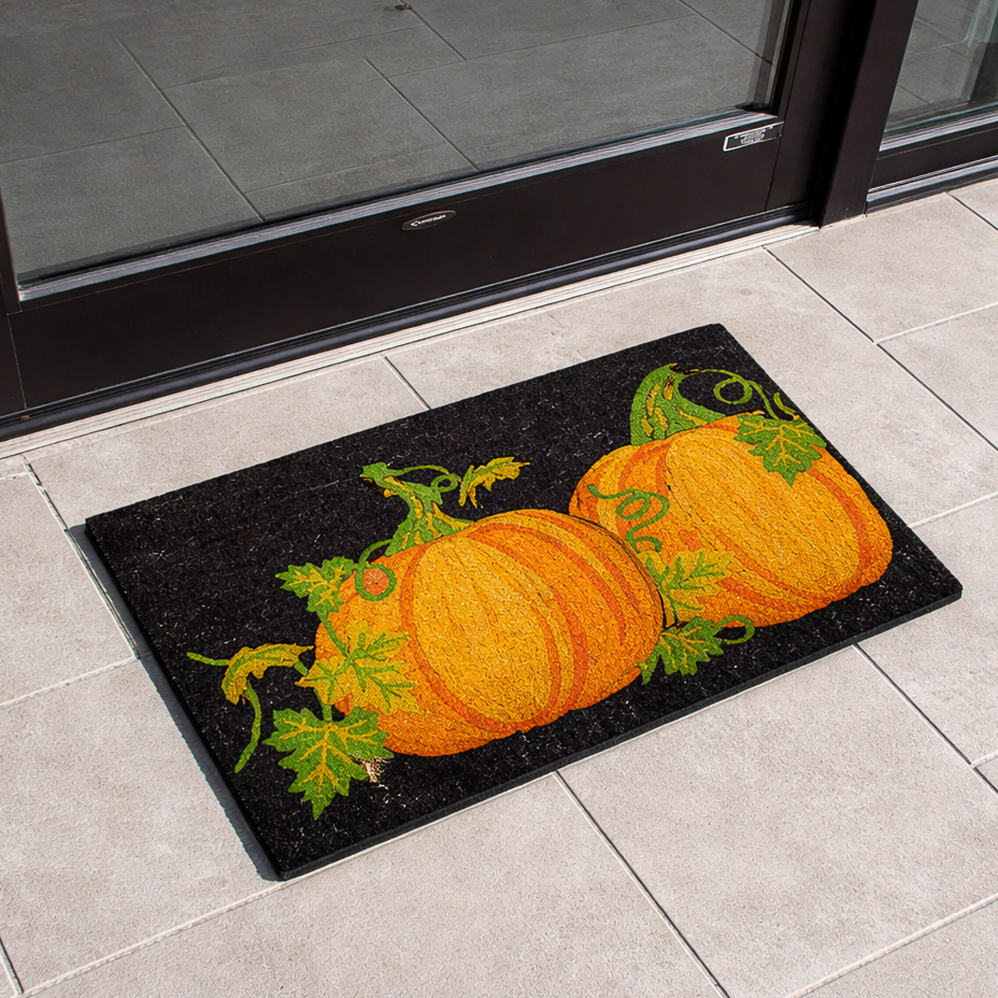 29.5" X 17.75" Fall Pumpkin Doormat