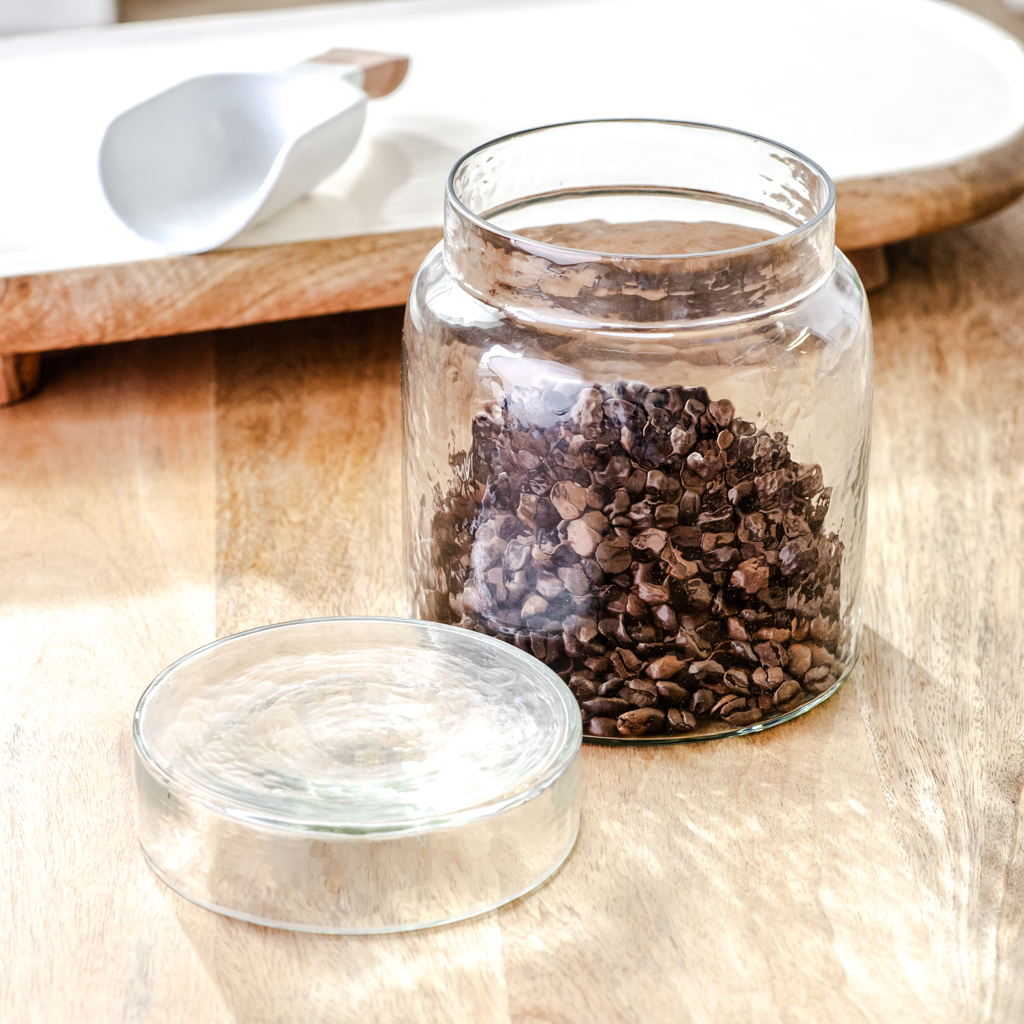 5.5" Glass Jar With Lid