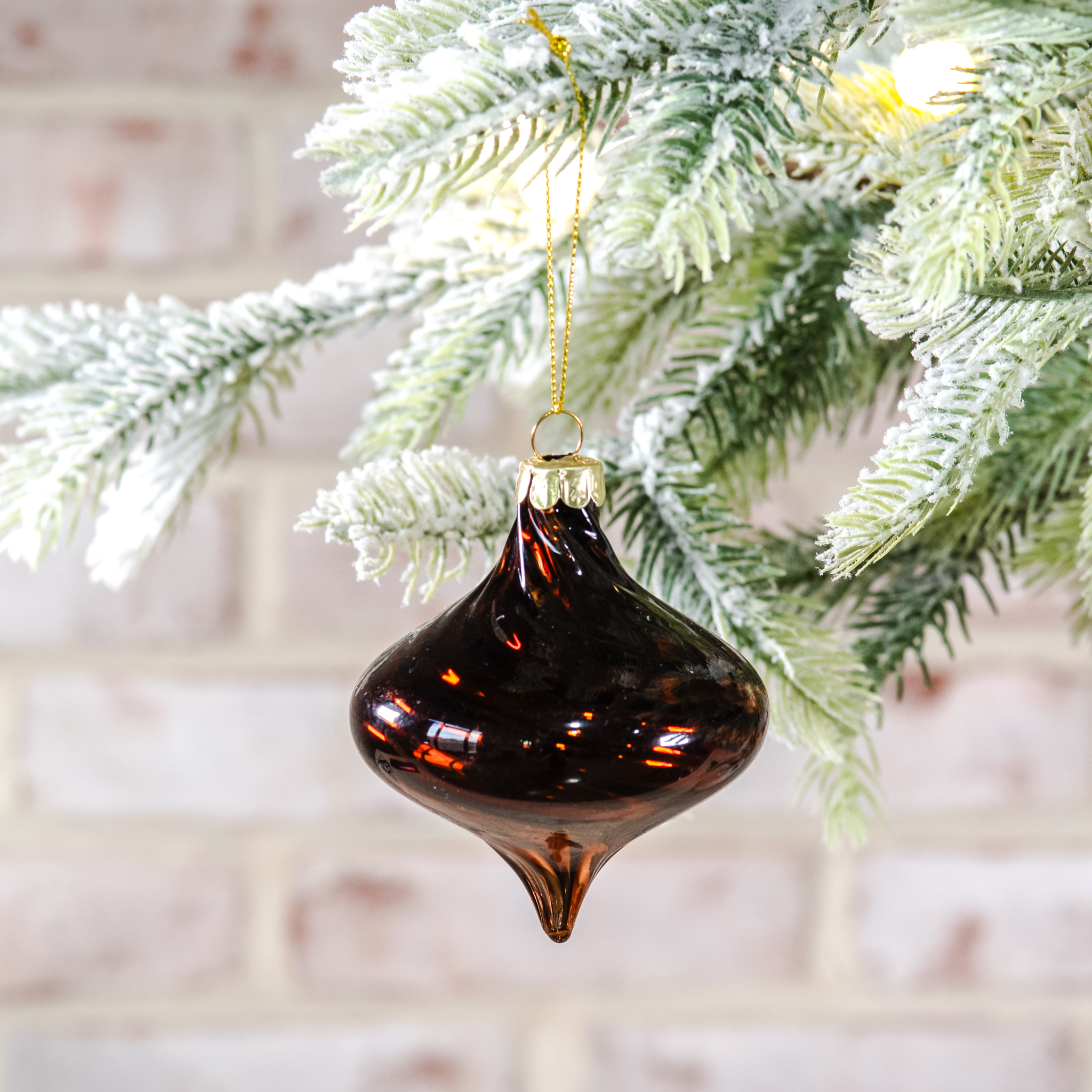 *Inner* Bronze Teardrop Ornament