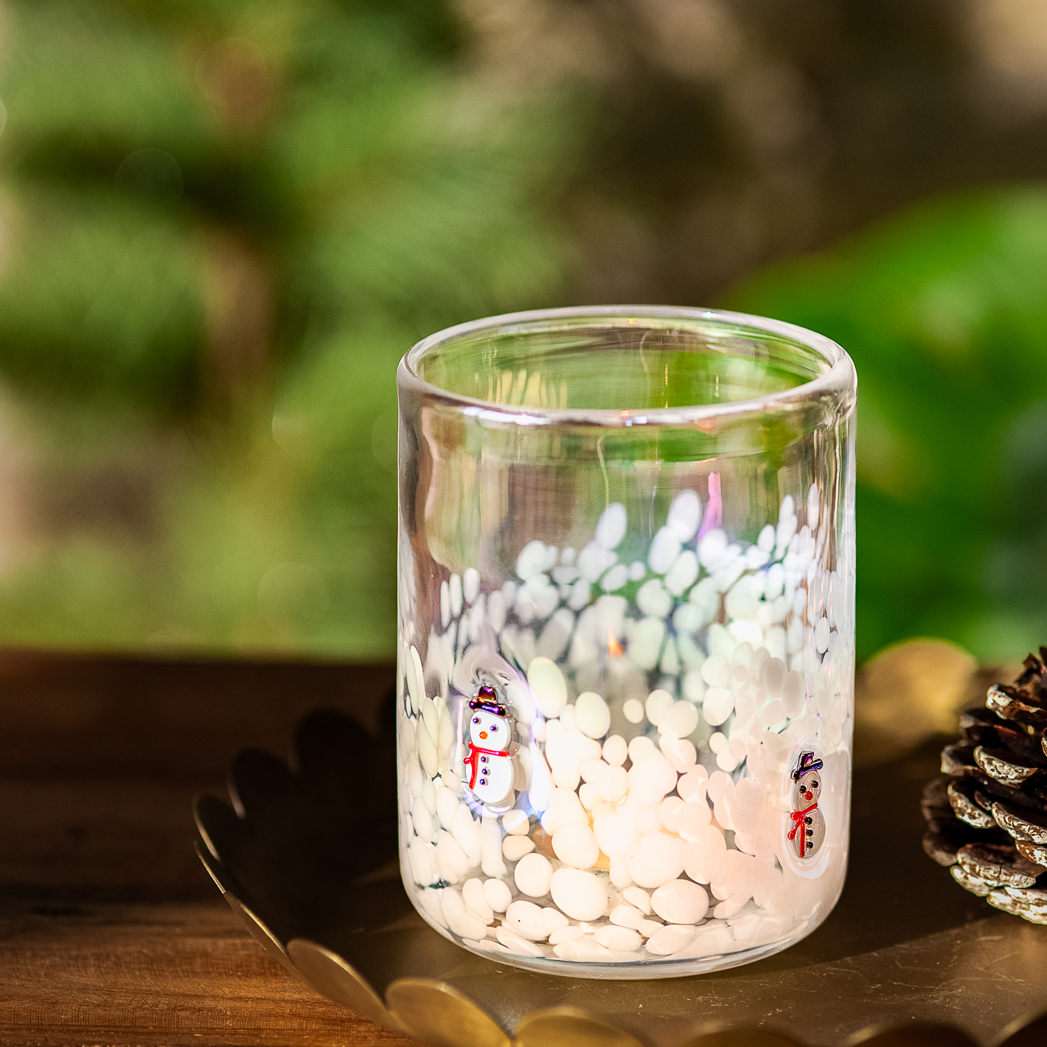 *Inner* 4.7" Snowman Drink Glass