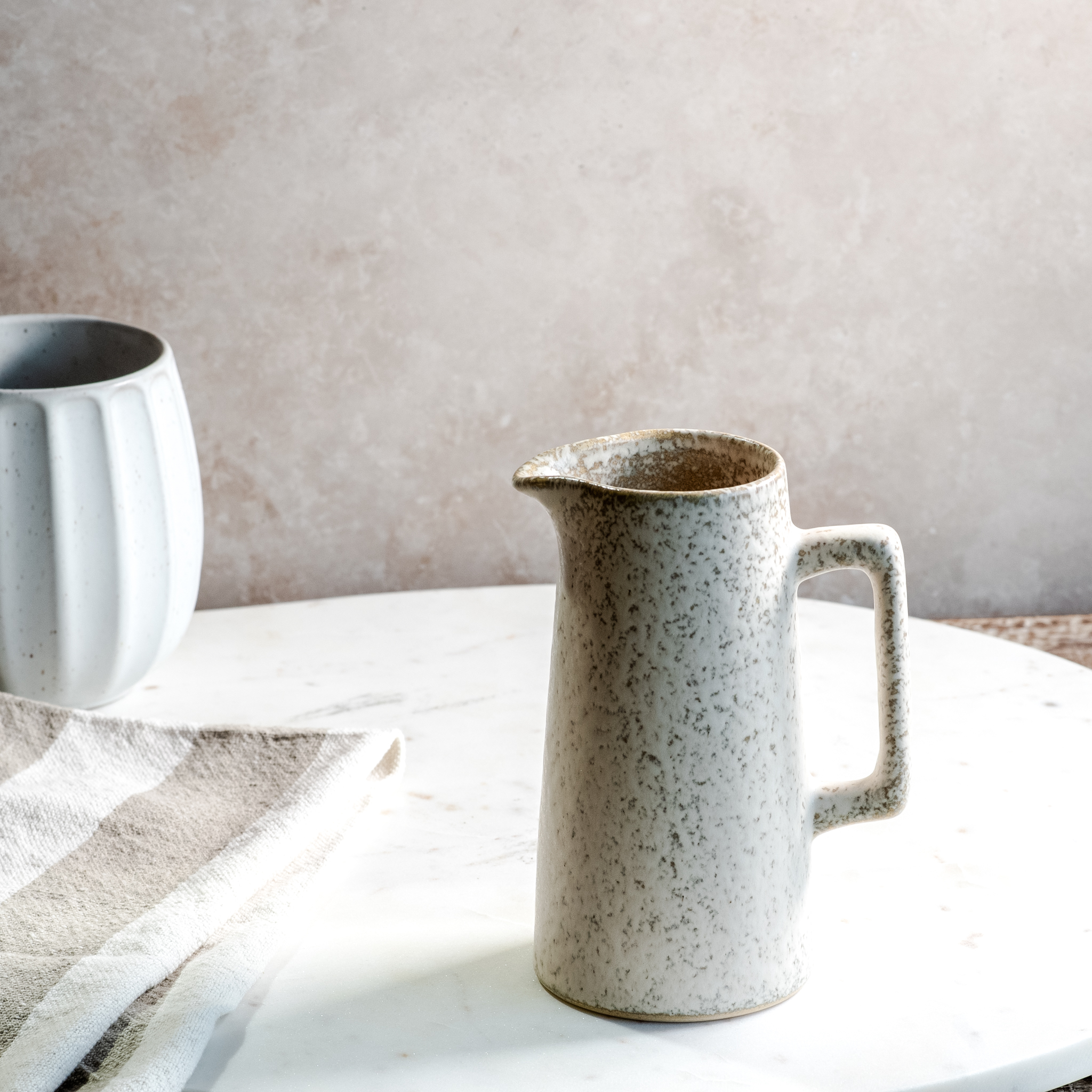 *Inner* 5.9" Reactive Beige Pitcher