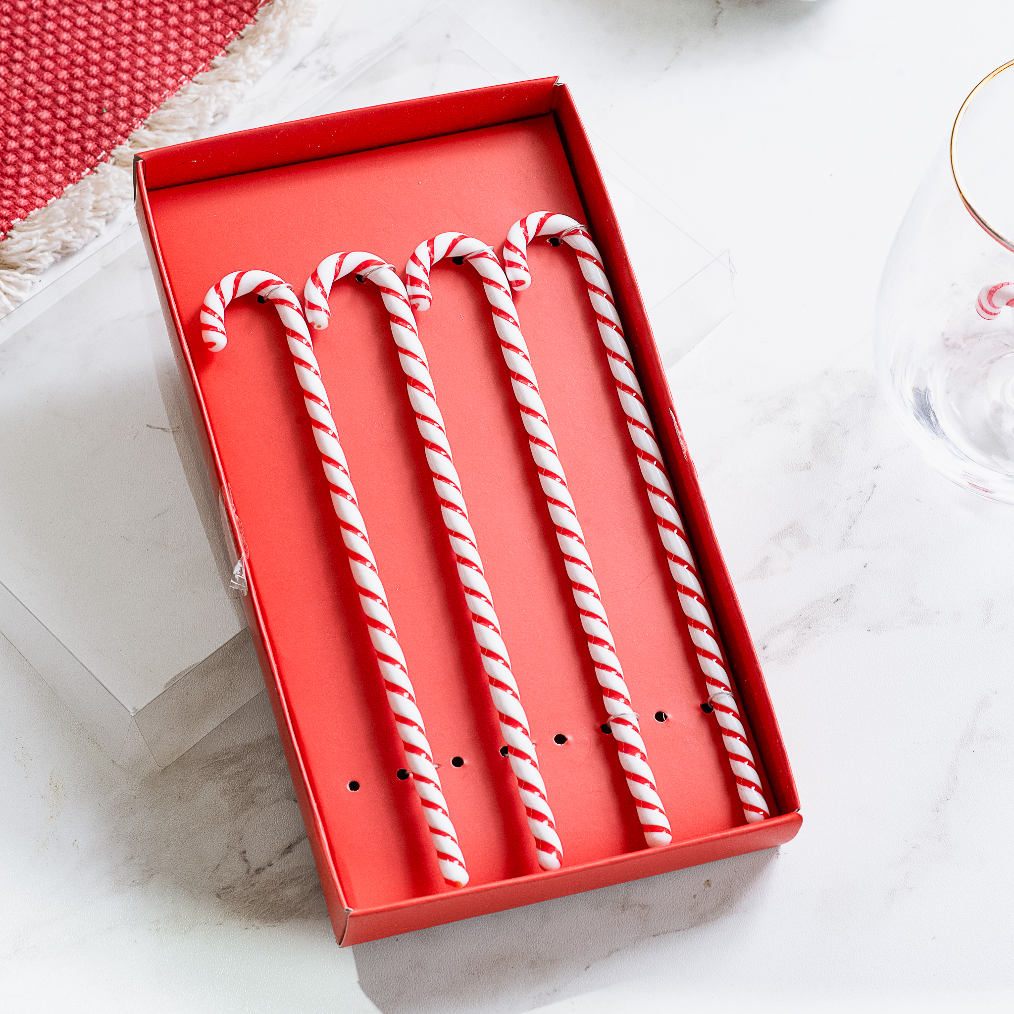 *Inner* Glass Candy Cane Stir Sticks