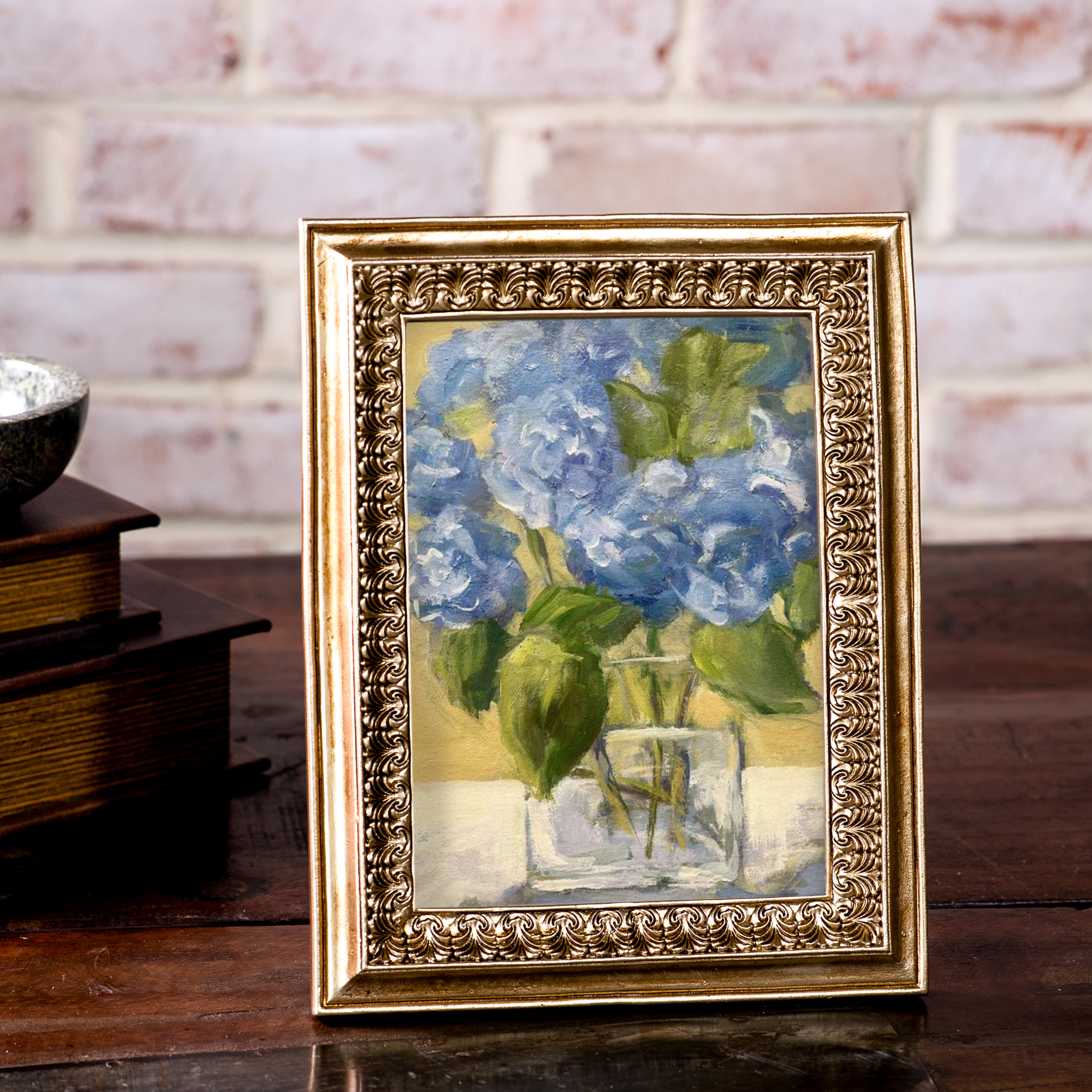*Inner* 5 X 7 Vintage Gold Photo Frame