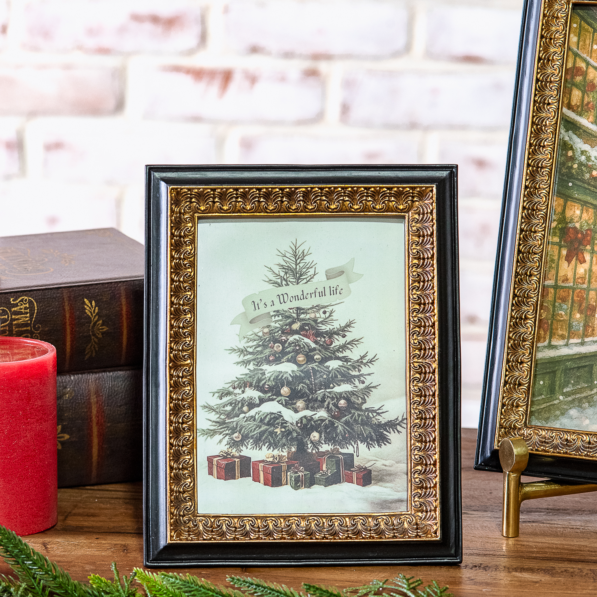*Inner* 5 X 7 Christmas Tree Photo Frame