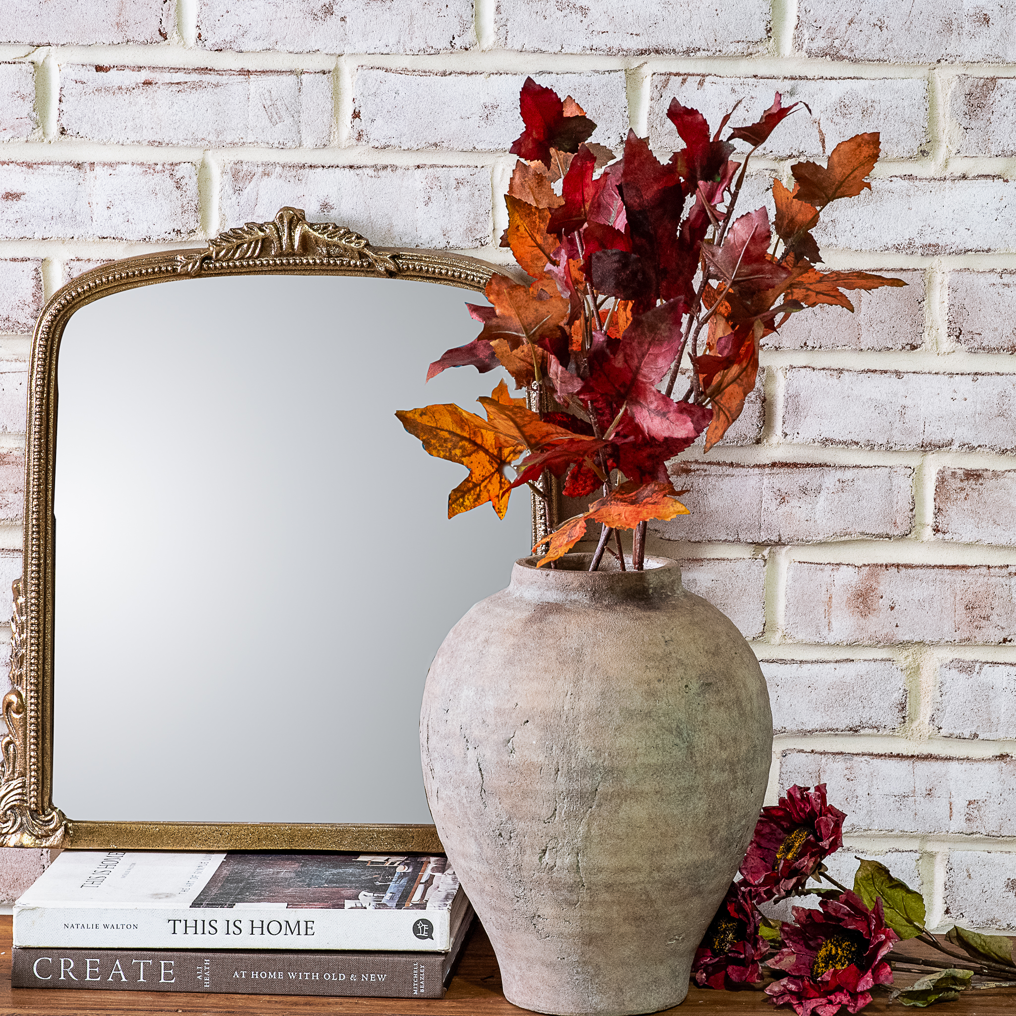 *Inner* 2 Asst Fall Maple Leaf Stem