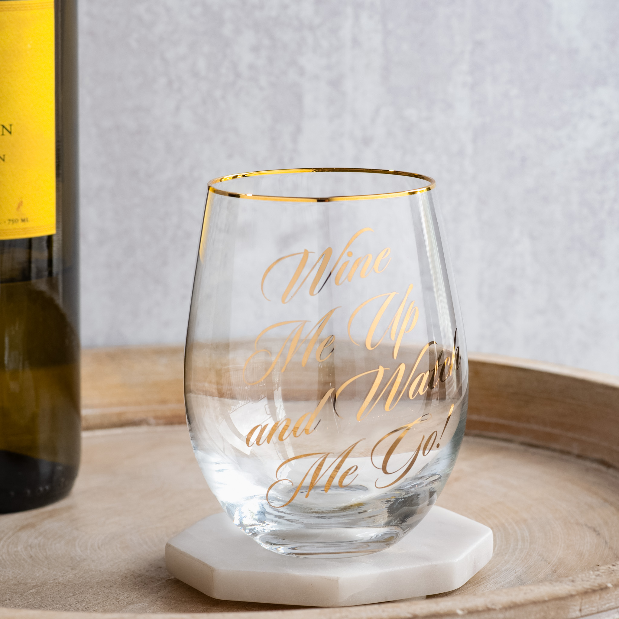 *Inner* Wine Me Up Wine Glass
