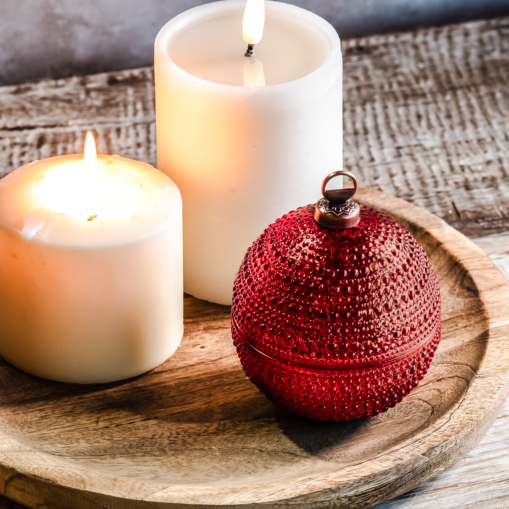*Inner* 3"D Red Dots Orn Jar