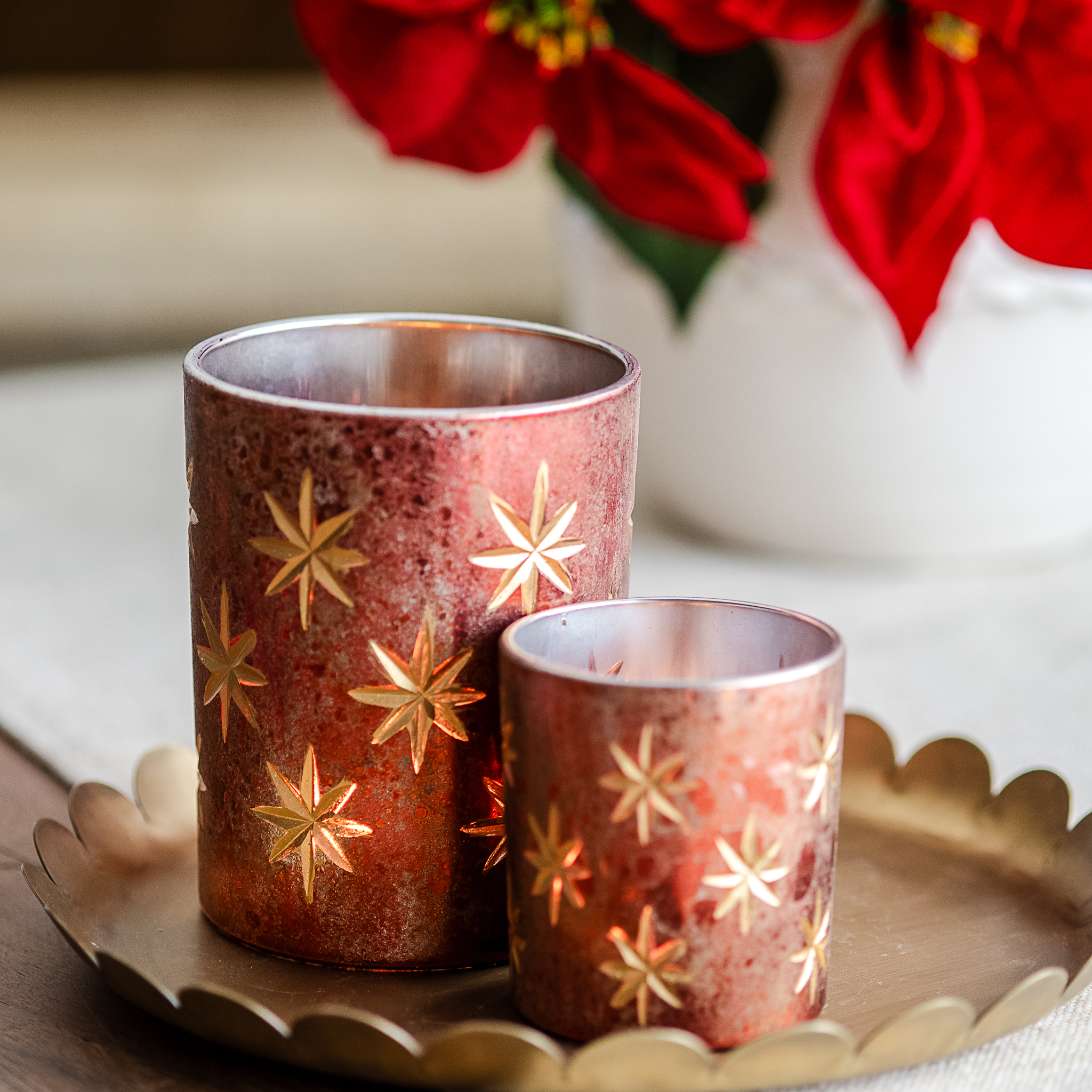 *Inner* S/2 Red Star Candle Holder