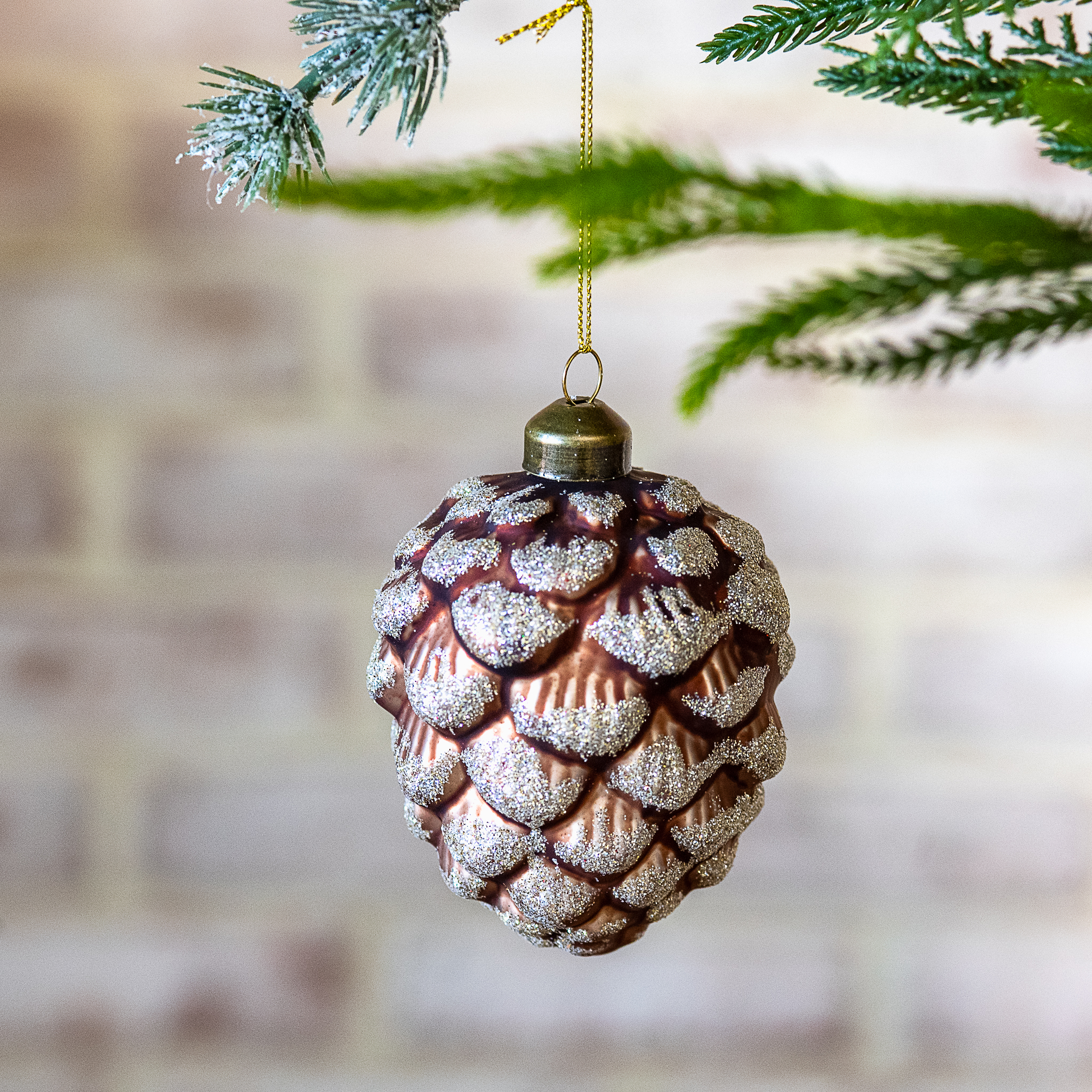 *Inner* 3.8" Phat Pinecone Ornament