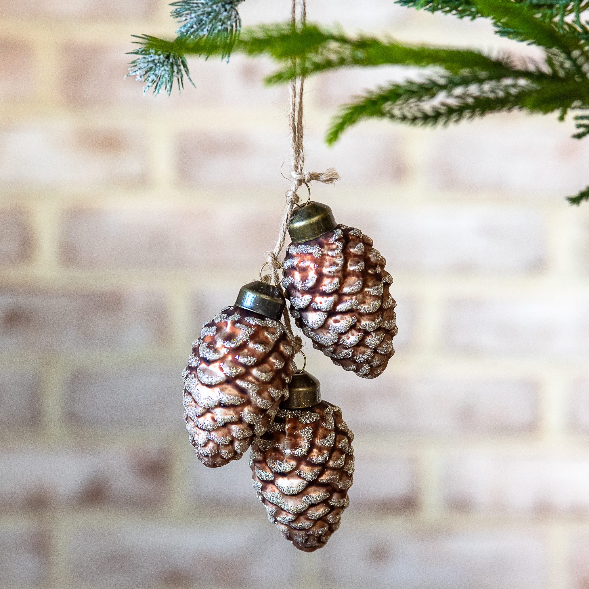 *Inner* Triple Pinecone Ornament