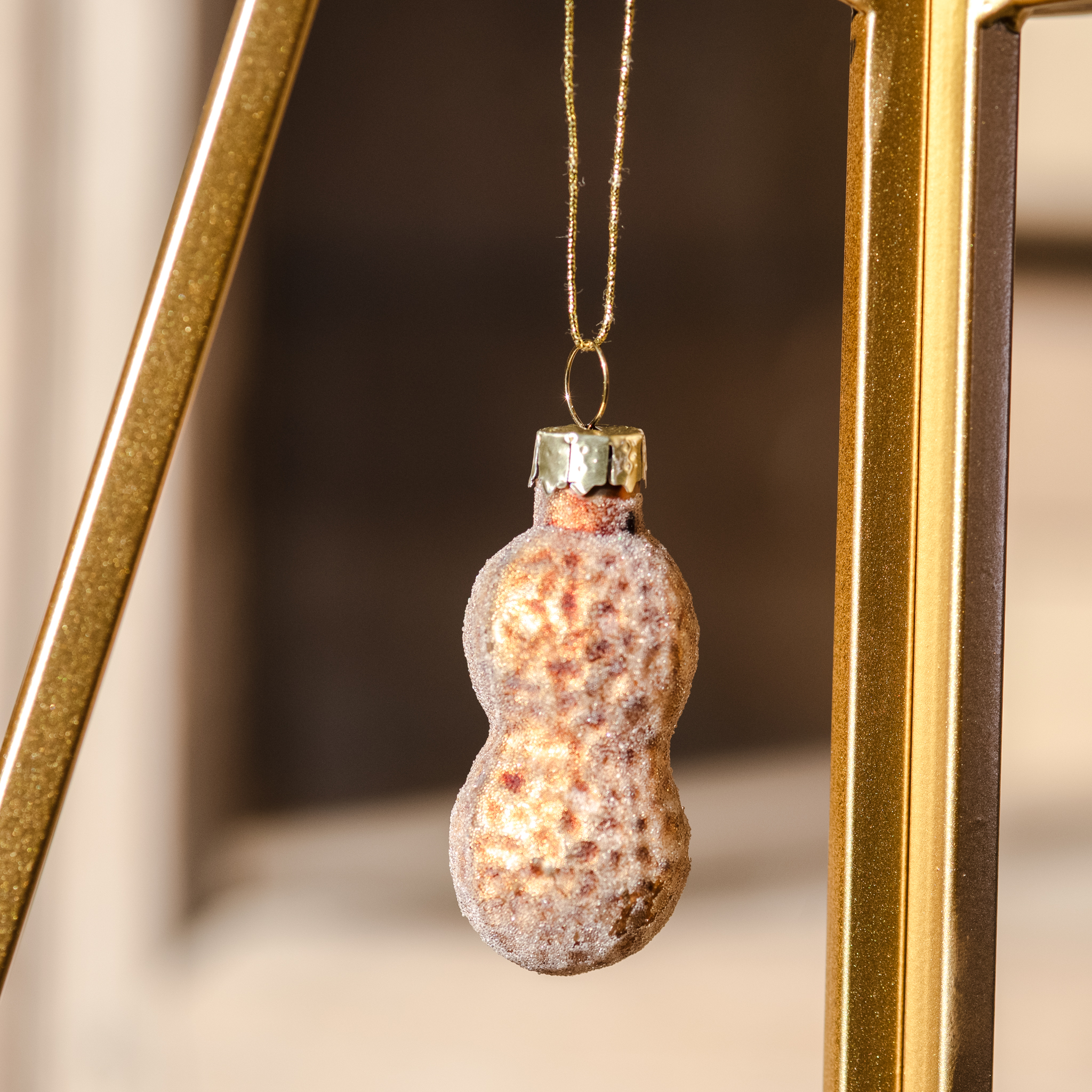 *Inner* 2.8" Peanut Shell Ornament