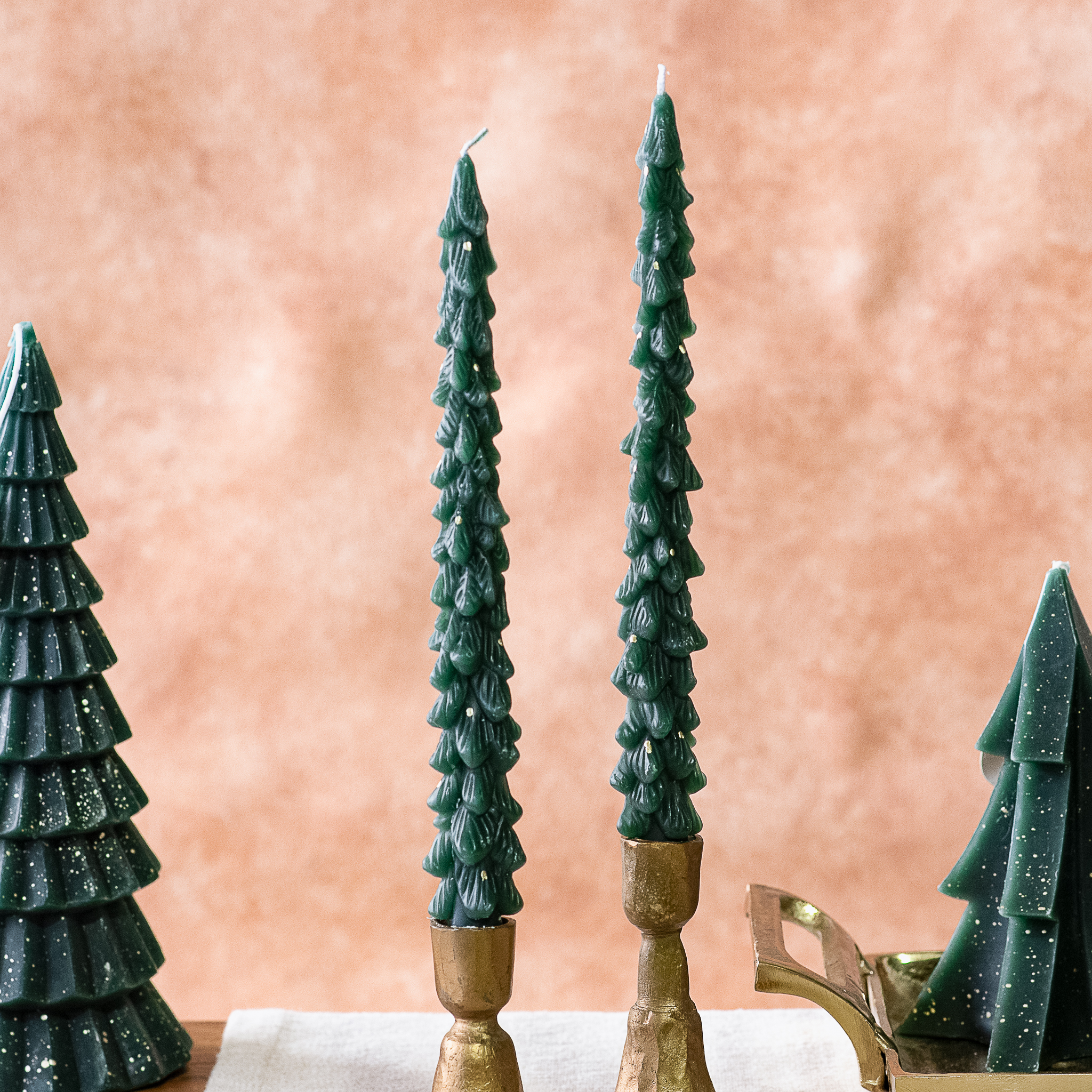 *Inner* 10" Christmas Tree Taper Candles