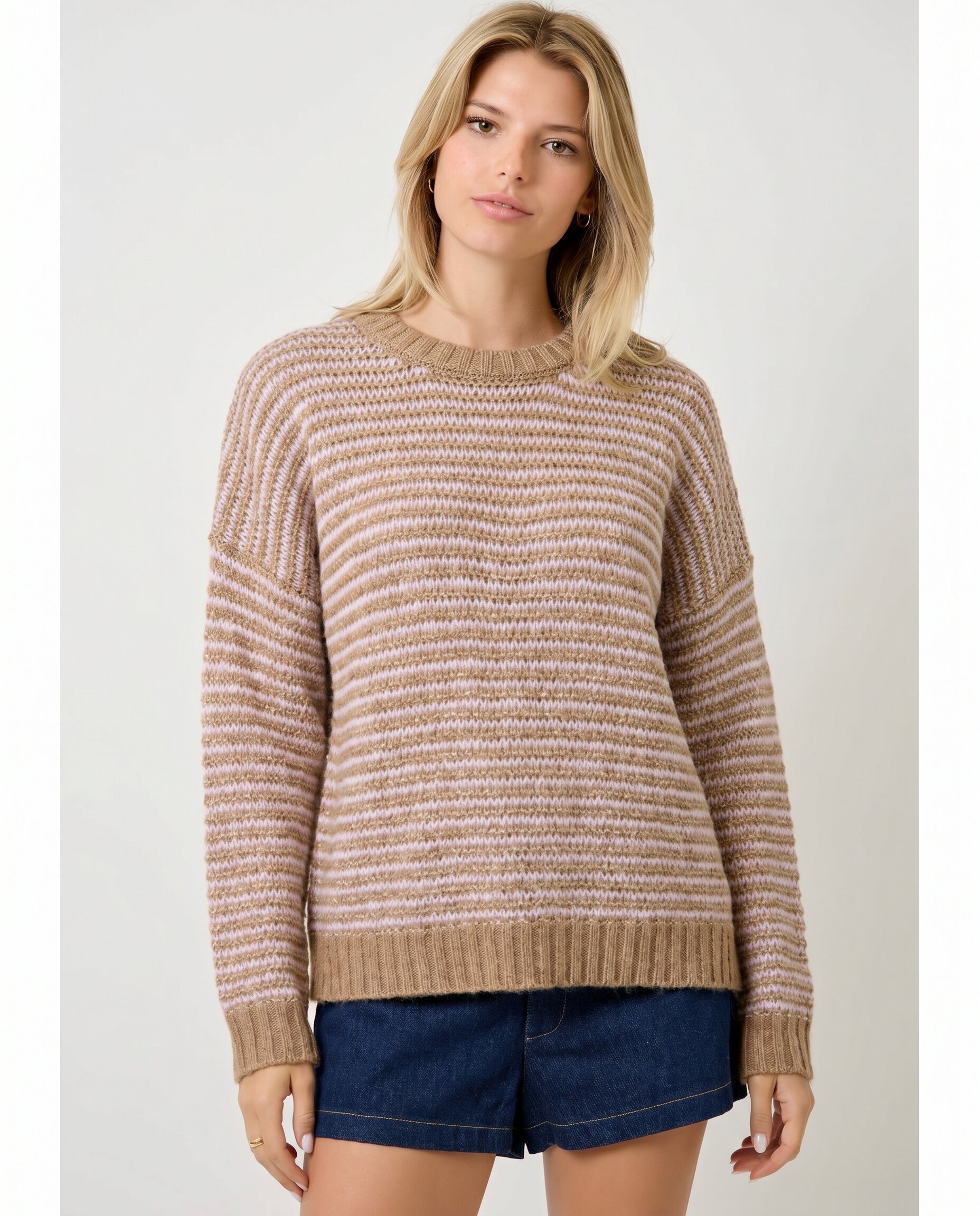 Striped Sweater Top
